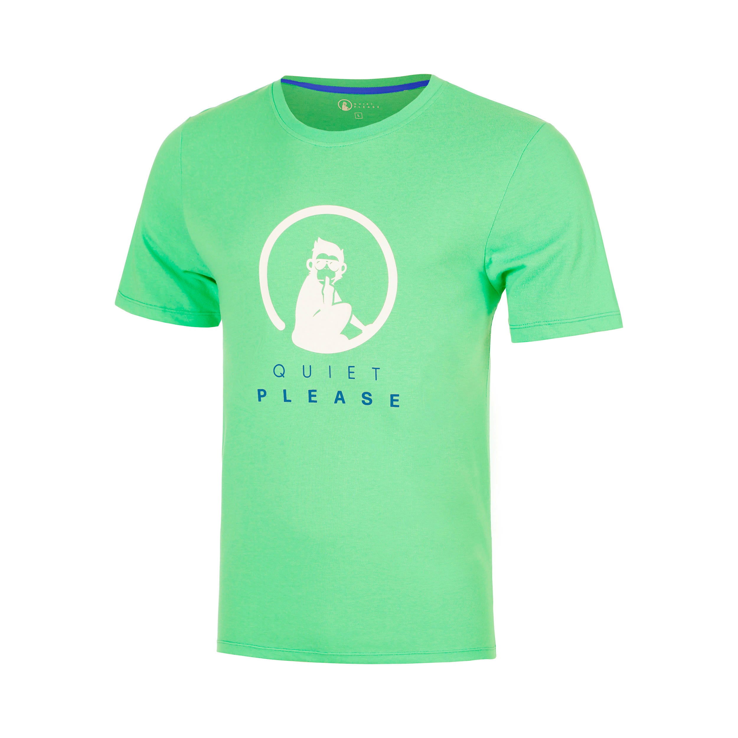 Quiet Please Joy Advantage Logo Maglietta Ragazzi - verde, bianco