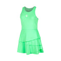 Flounce Abito Ragazze - verde, bianco