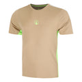 Wild Receiver Verti Maglietta Uomini-Beige,Multicolore