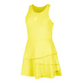 Flounce Abito Donna - giallo, bianco