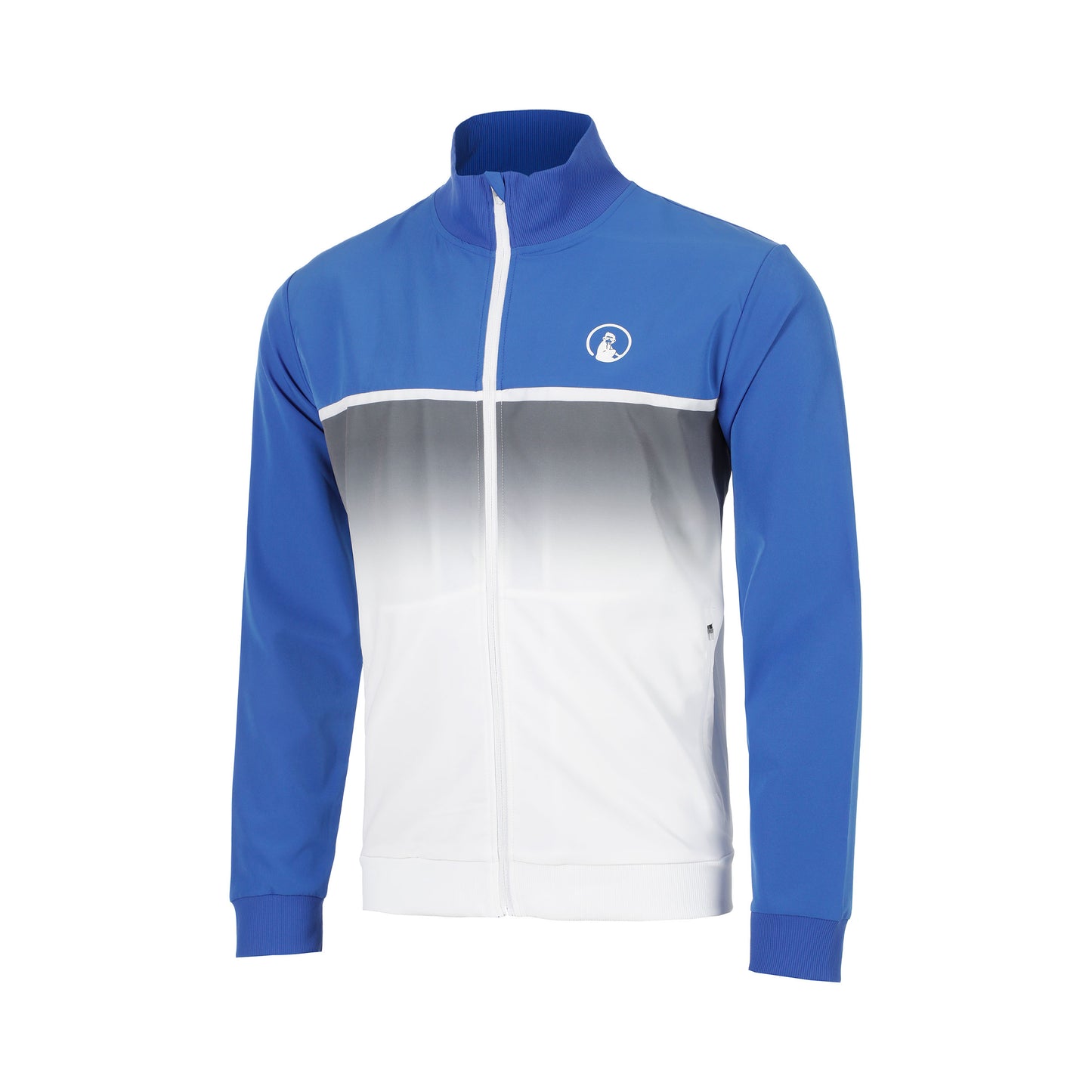 Quiet Please Faded Giacca da allenamento Ragazzi - blu, bianco