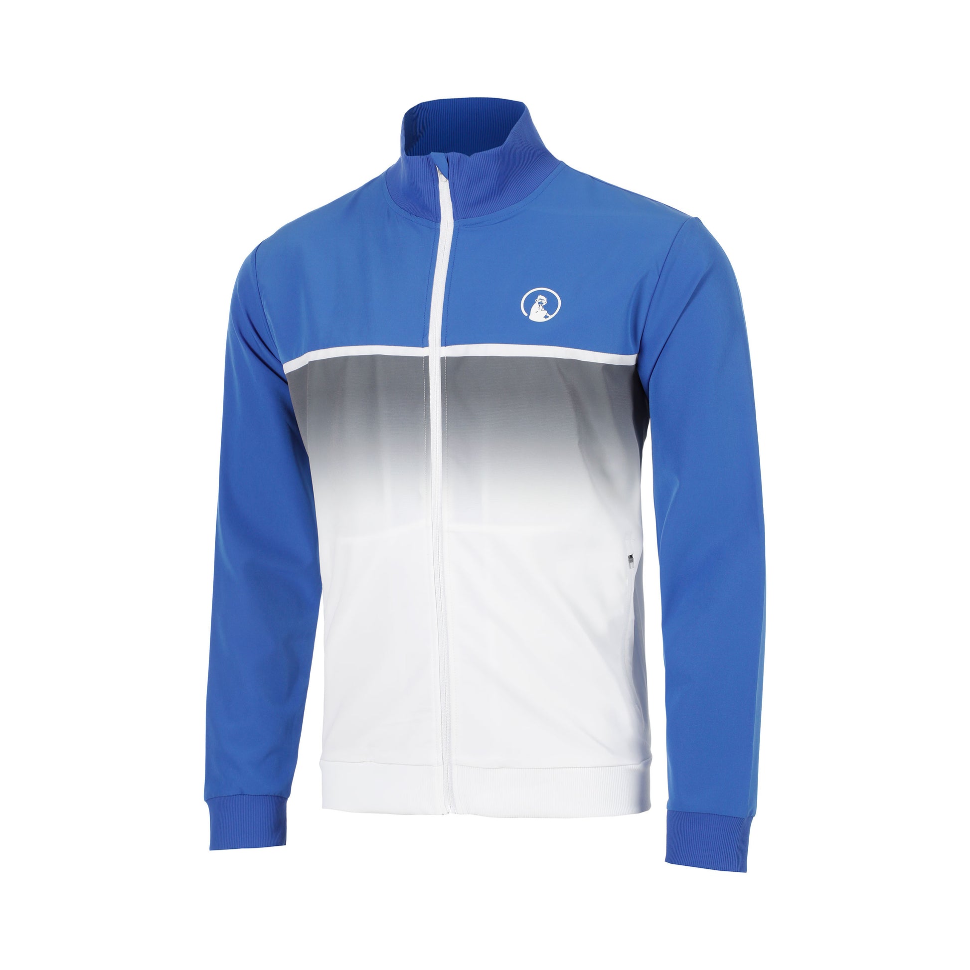 Quiet Please Faded Giacca da allenamento Ragazzi - blu, bianco