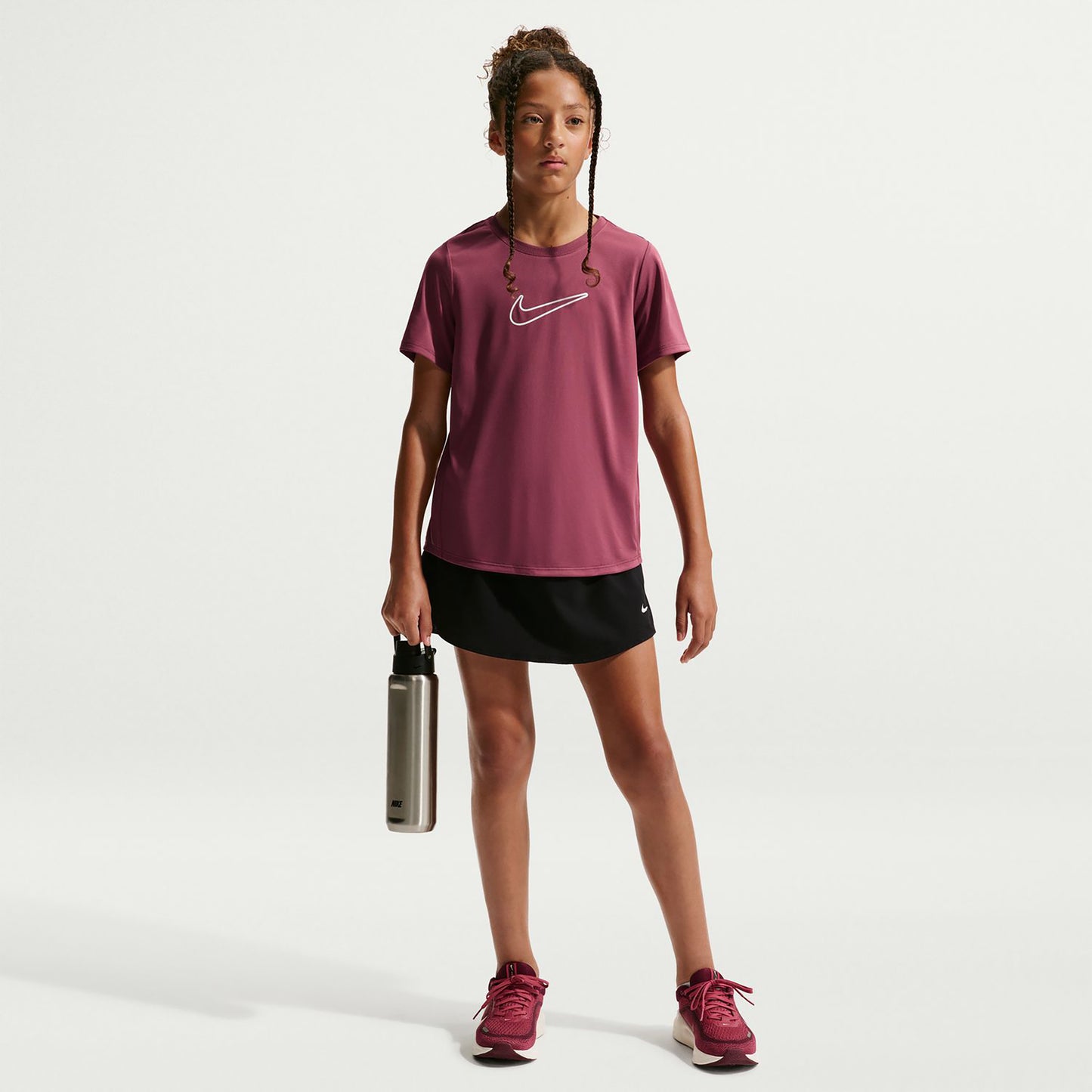 Nike Dri-FIT One Maglietta Bambini - malva