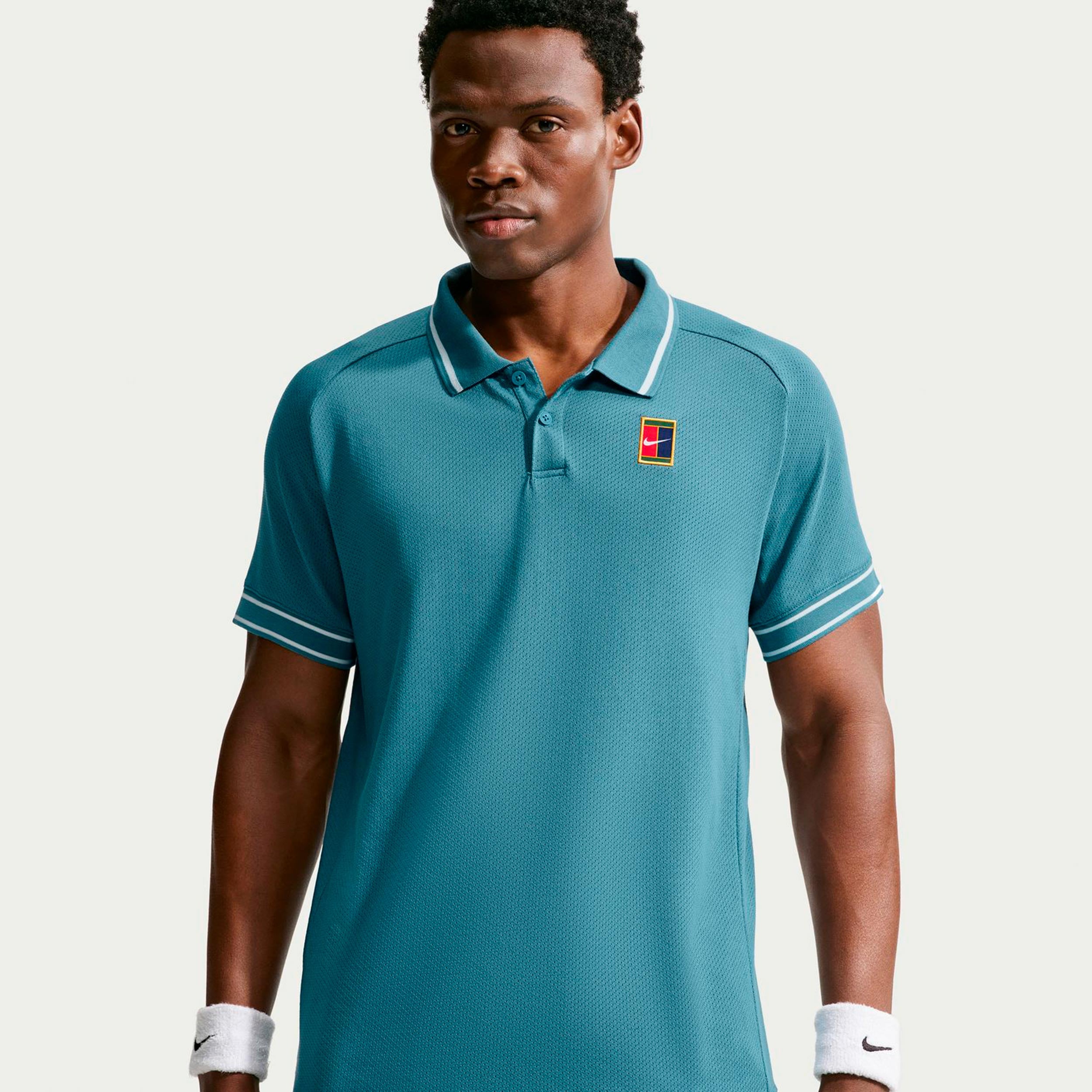 Nike Court Heritage Polo Uomini - color petrolio, color petrolio