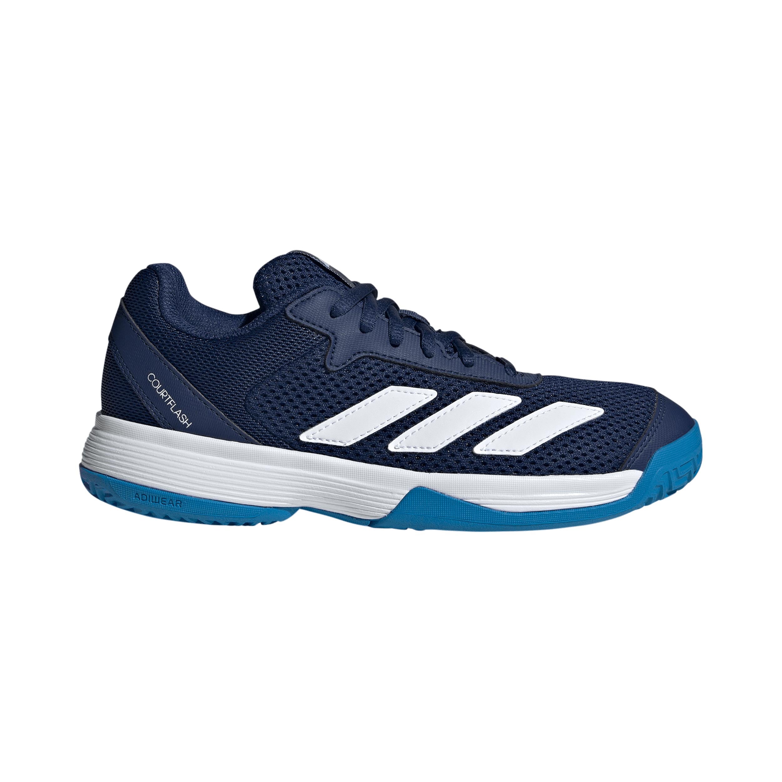 adidas Courtflash Scarpa per tutte le superfici Bambini - blu scuro, turchese