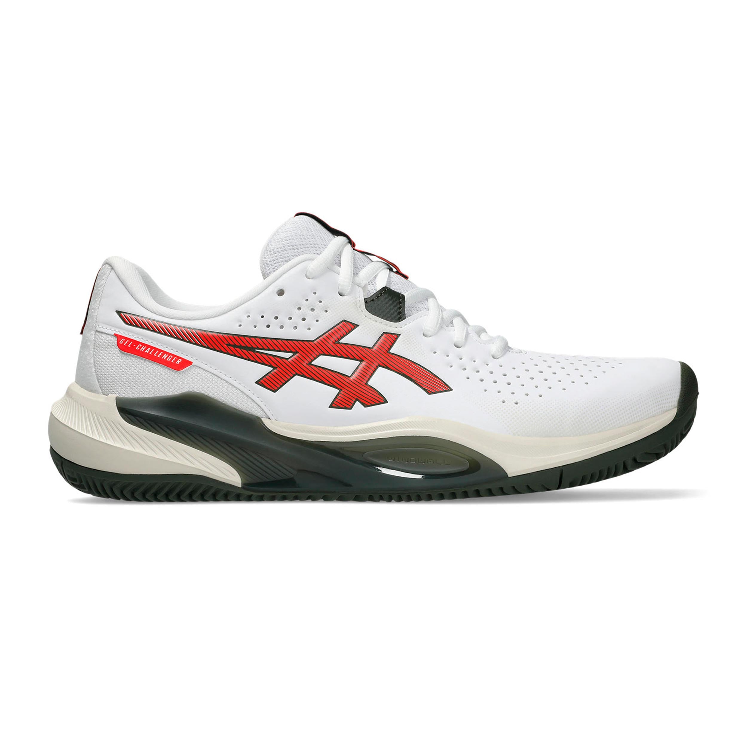ASICS Gel-Challenger 15 Scarpa per terra rossa Uomini - bianco, rosso