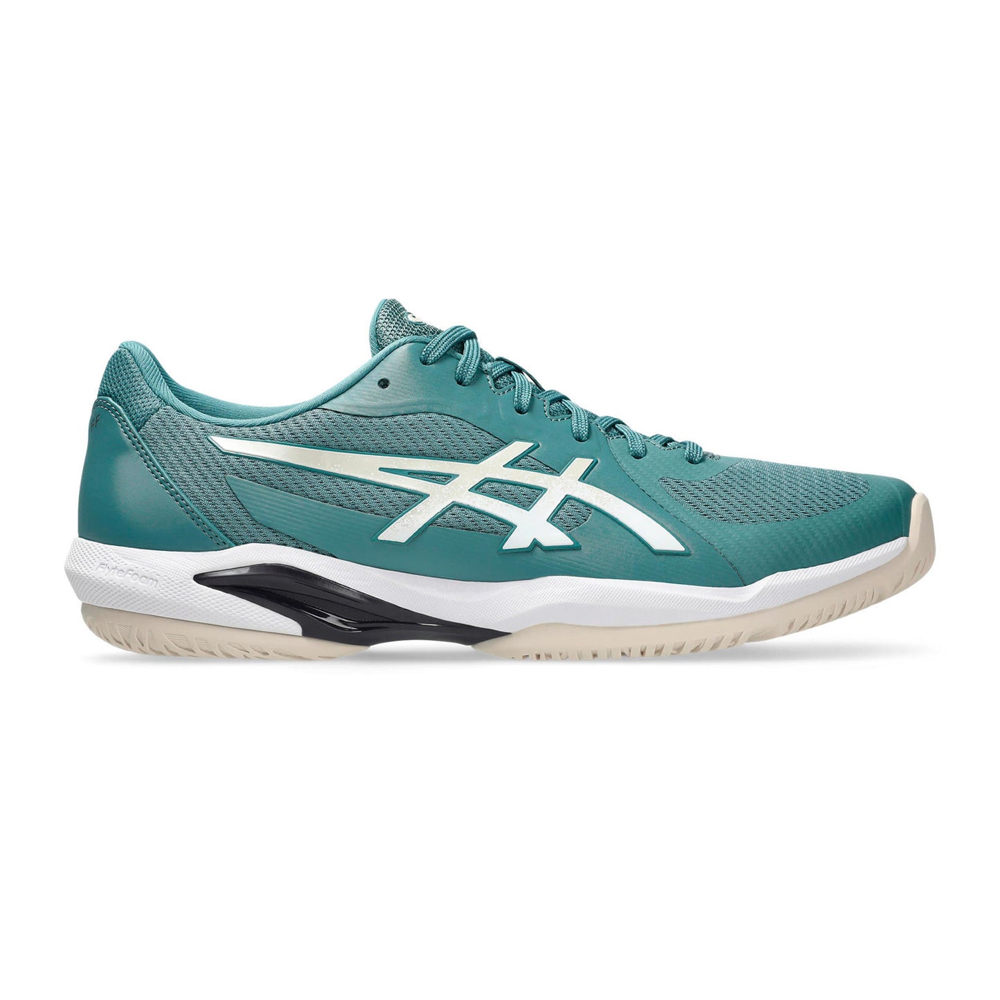 ASICS Solution Swift FF 2 Scarpa per tutte le superfici Uomini - color petrolio, crema