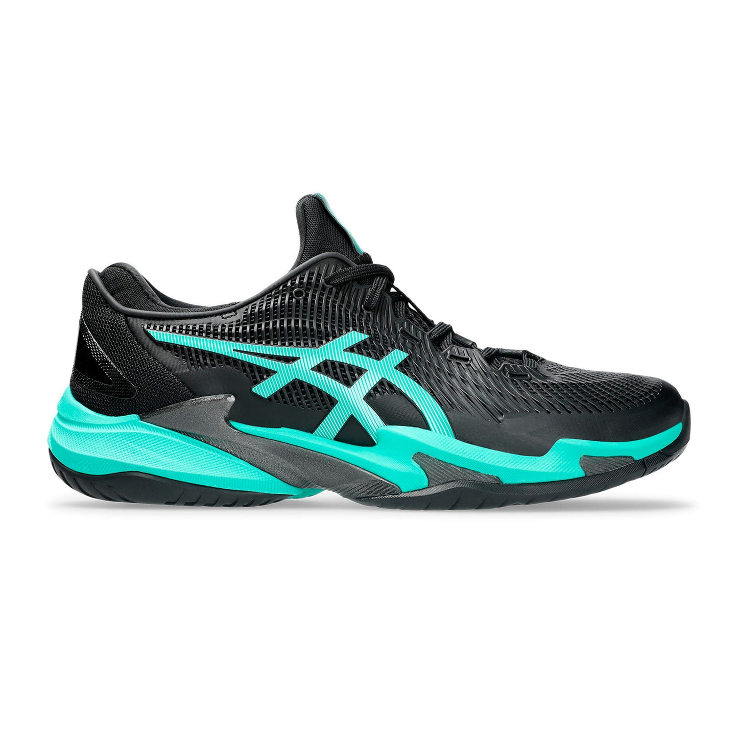 ASICS Court FF 3 Scarpa per tutte le superfici Uomini - nero, turchese