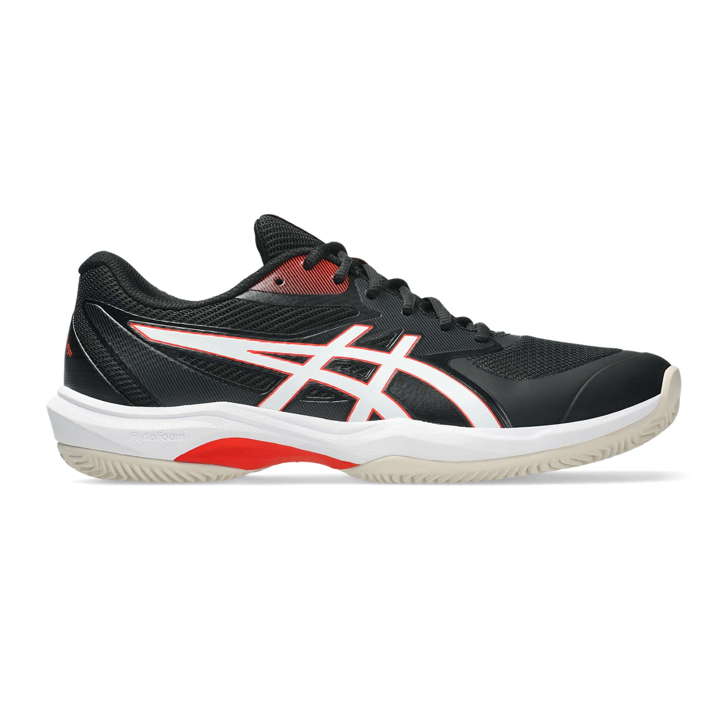 ASICS Game FF/OC Scarpa per terra rossa Uomini - nero, rosso