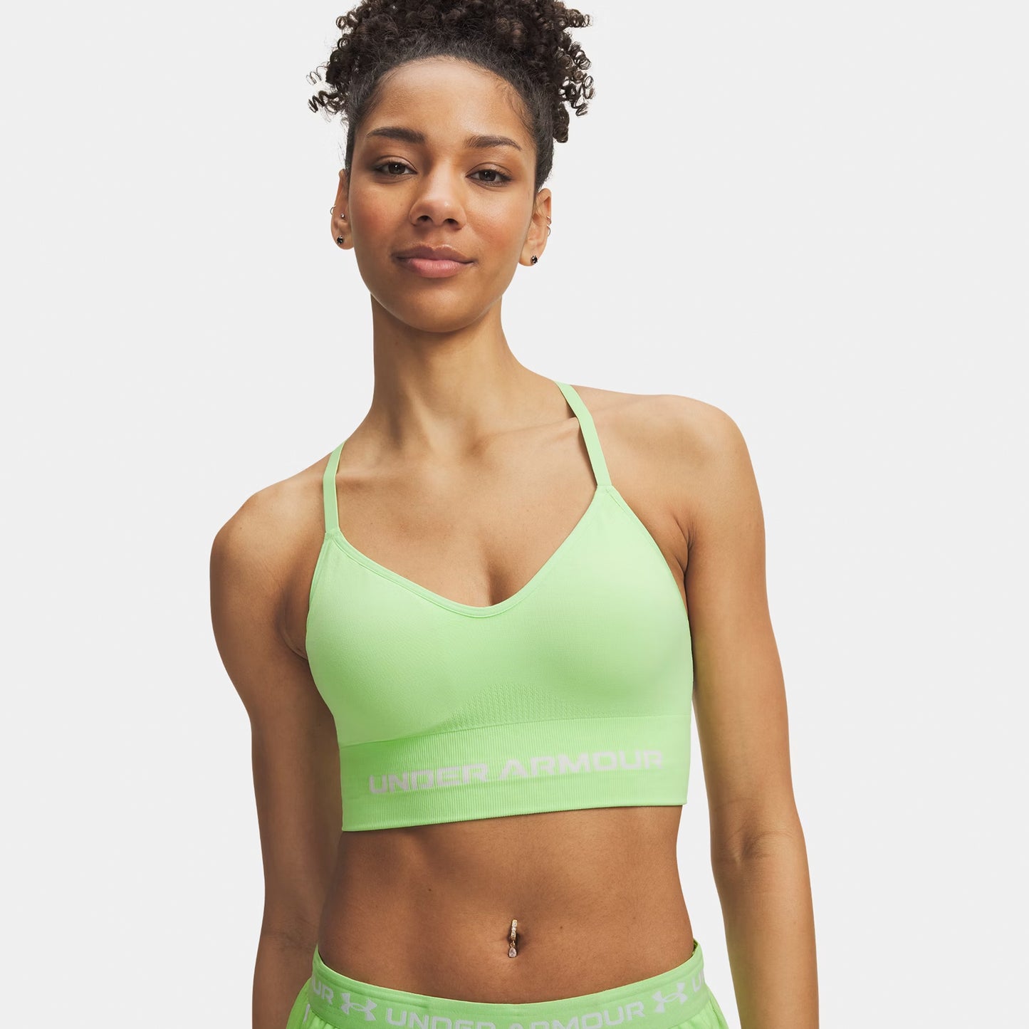 Under Armour Vanisheamle Low Reggiseni sportivi Donna-verde scuro