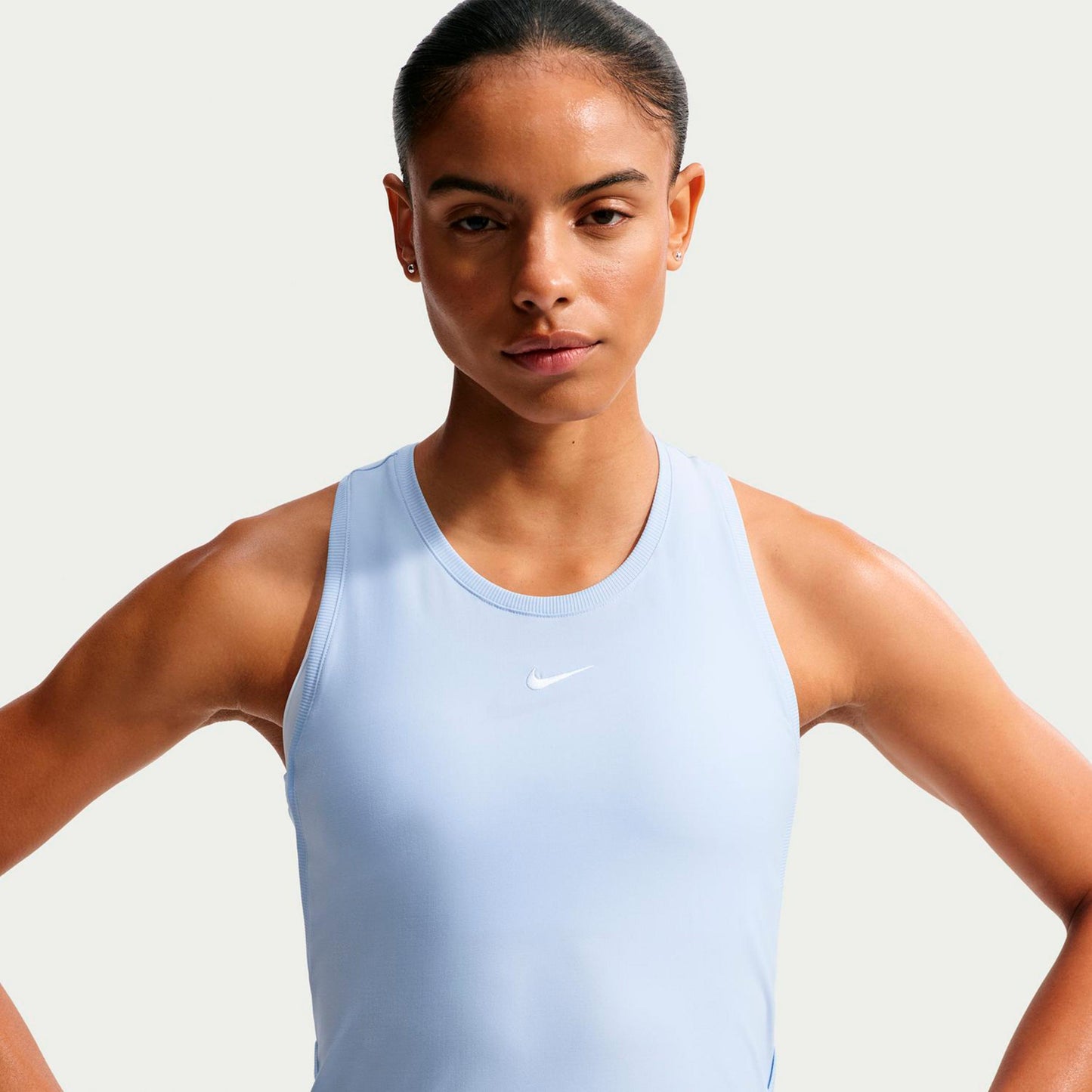 Nike Dri-FIT Victory Canottiera Donna - blu chiaro