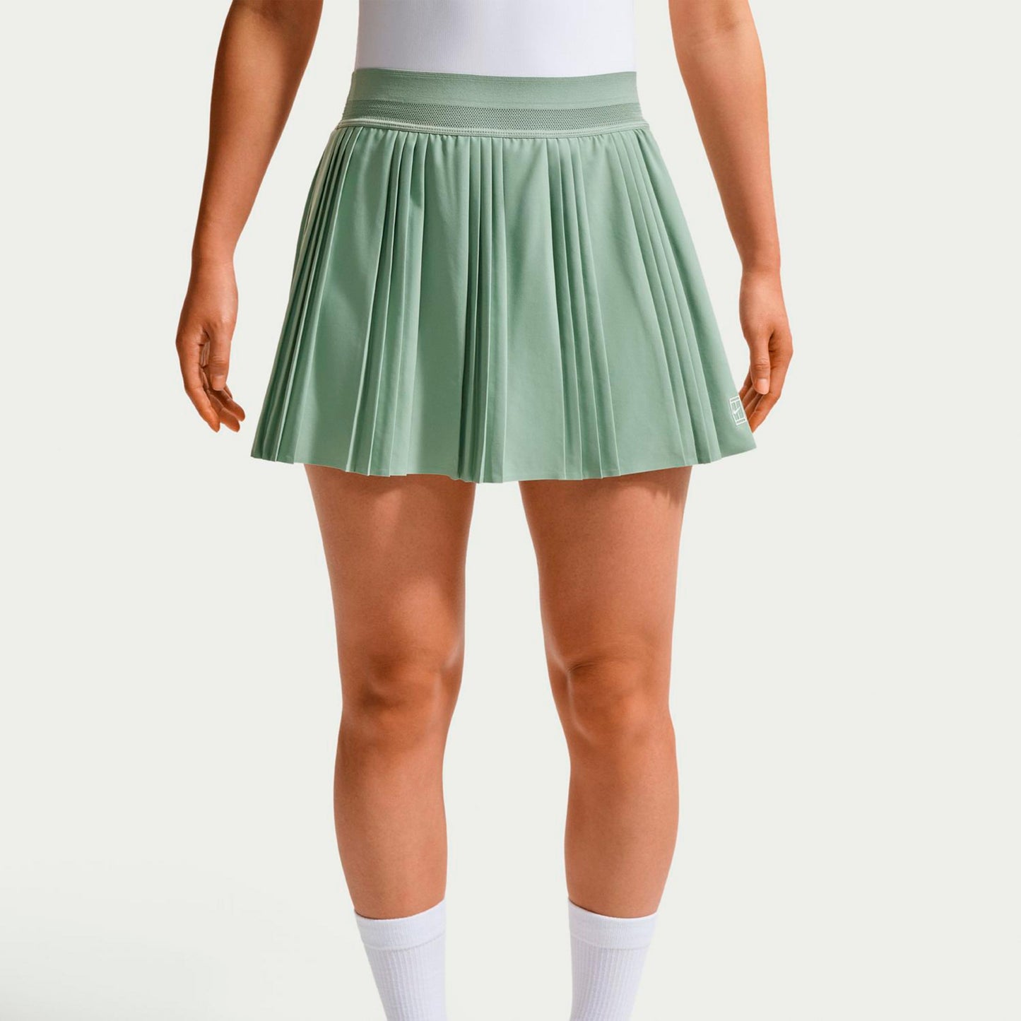 Nike Court Dri-FIT Advantage Ace Gonna Donna - grigio-verde, bianco