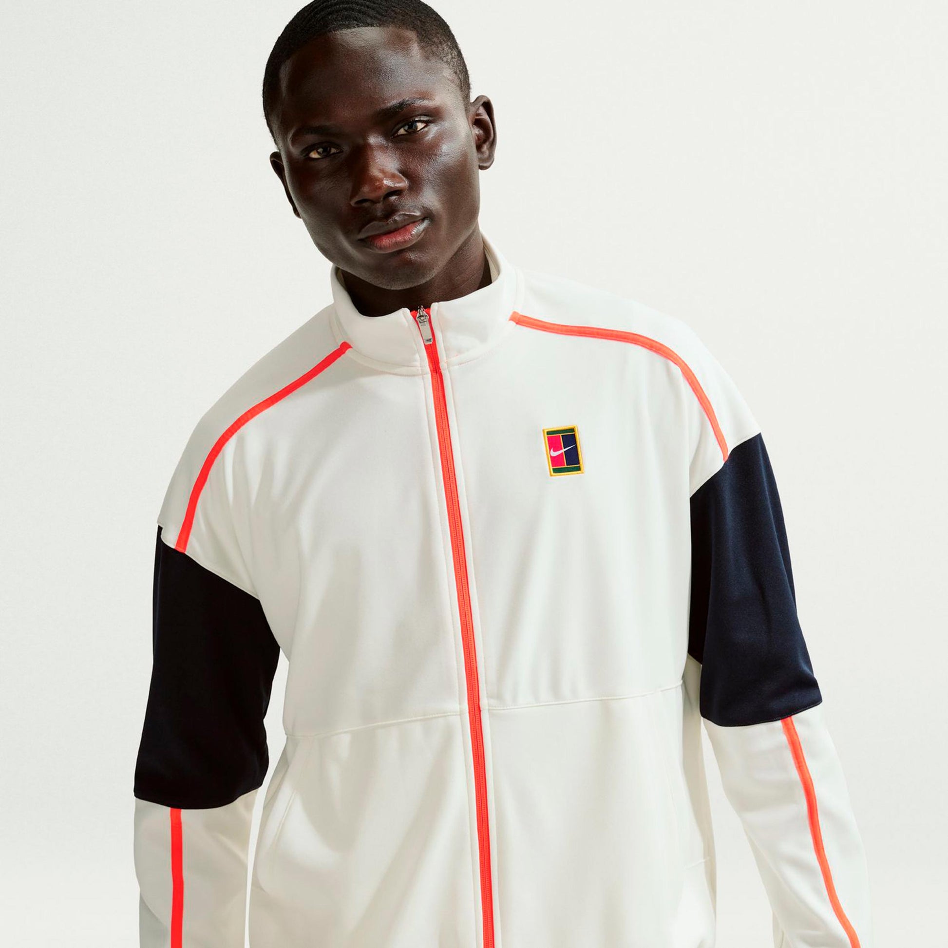 Nike Court Heritage Giacca da allenamento Uomini-crema, arancione