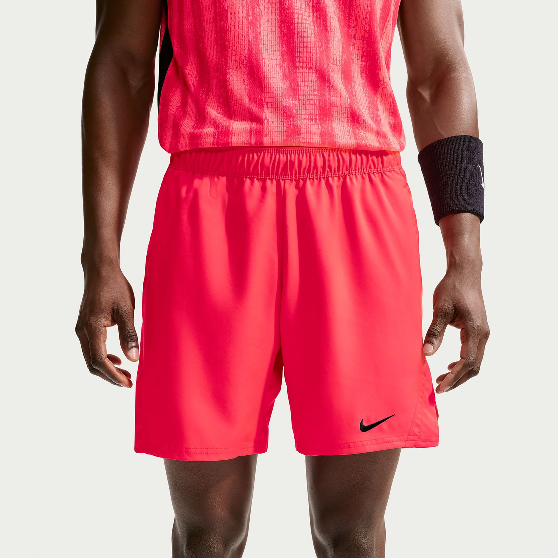 Nike Court Victory Dri-Fit 7in Pantaloncini Uomini - rosso, nero
