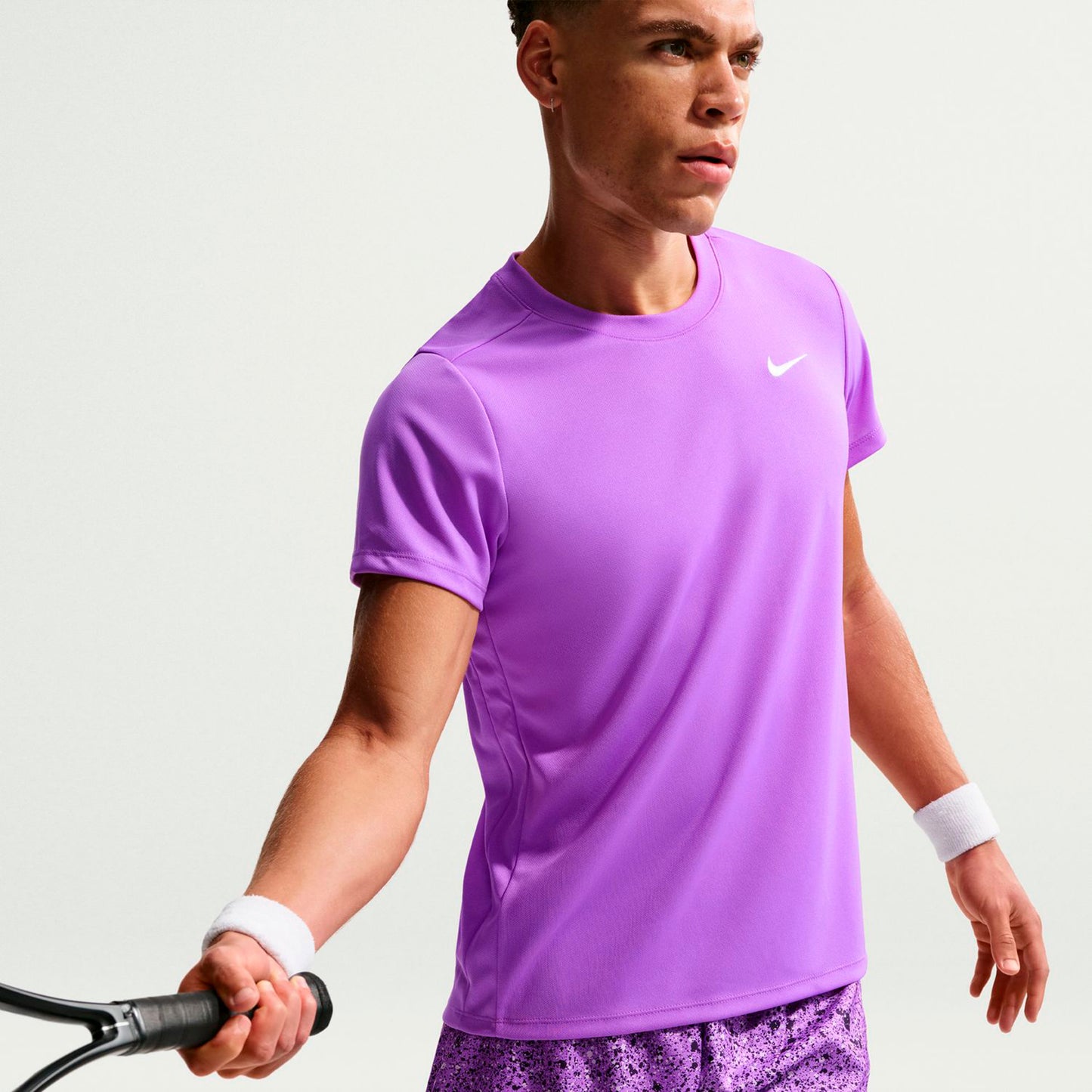 Nike Court Victory Dry Maglietta Uomini - viola
