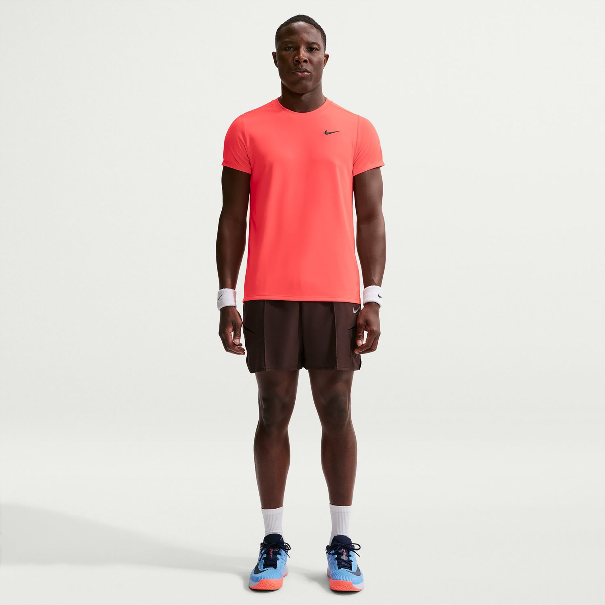 Nike Court Victory Dry Maglietta Uomini - rosso