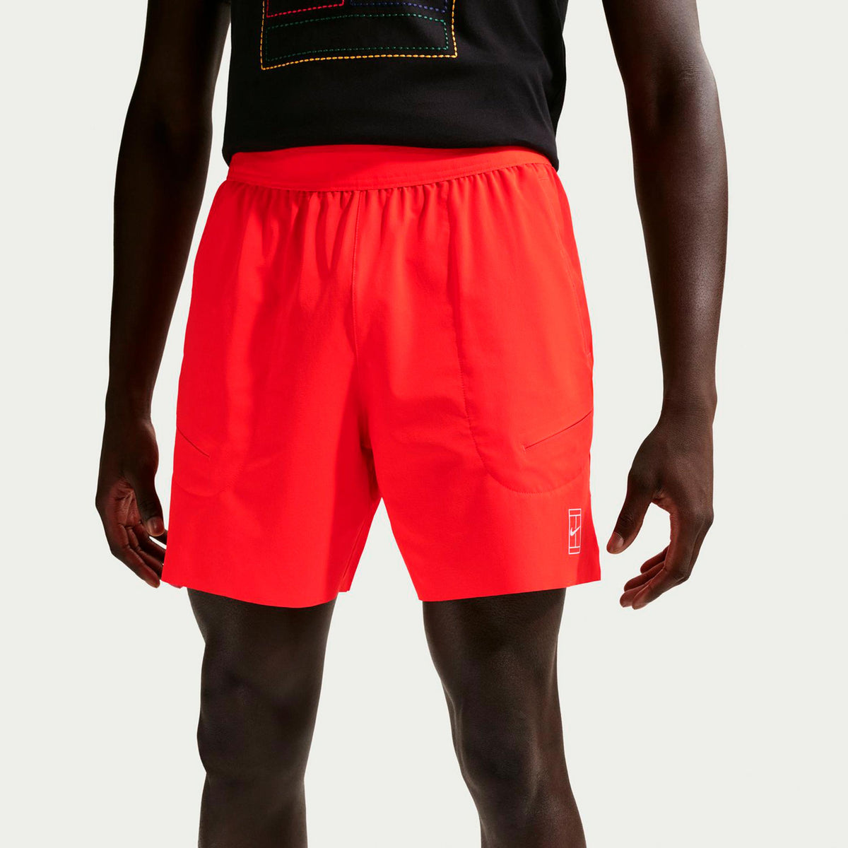 Nike Court Dri-FIT Advantage 6in Pantaloncini Uomini-rosso