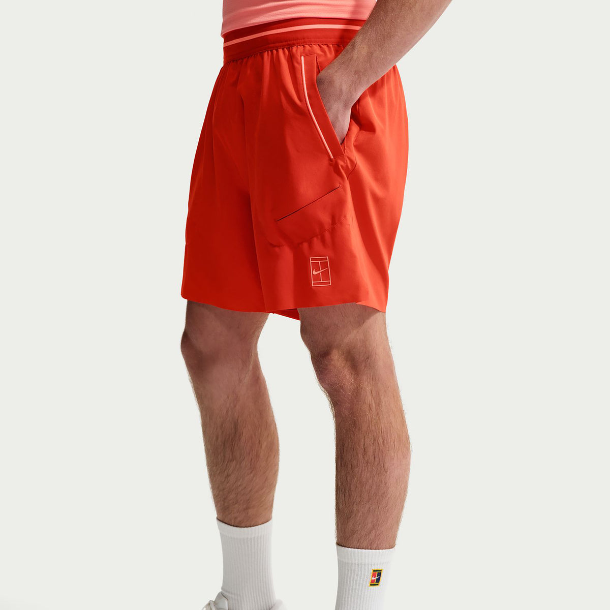 Nike Carlos Alcaraz Court Dri-FIT Advantage 6in Pantaloncini Uomini - corallo