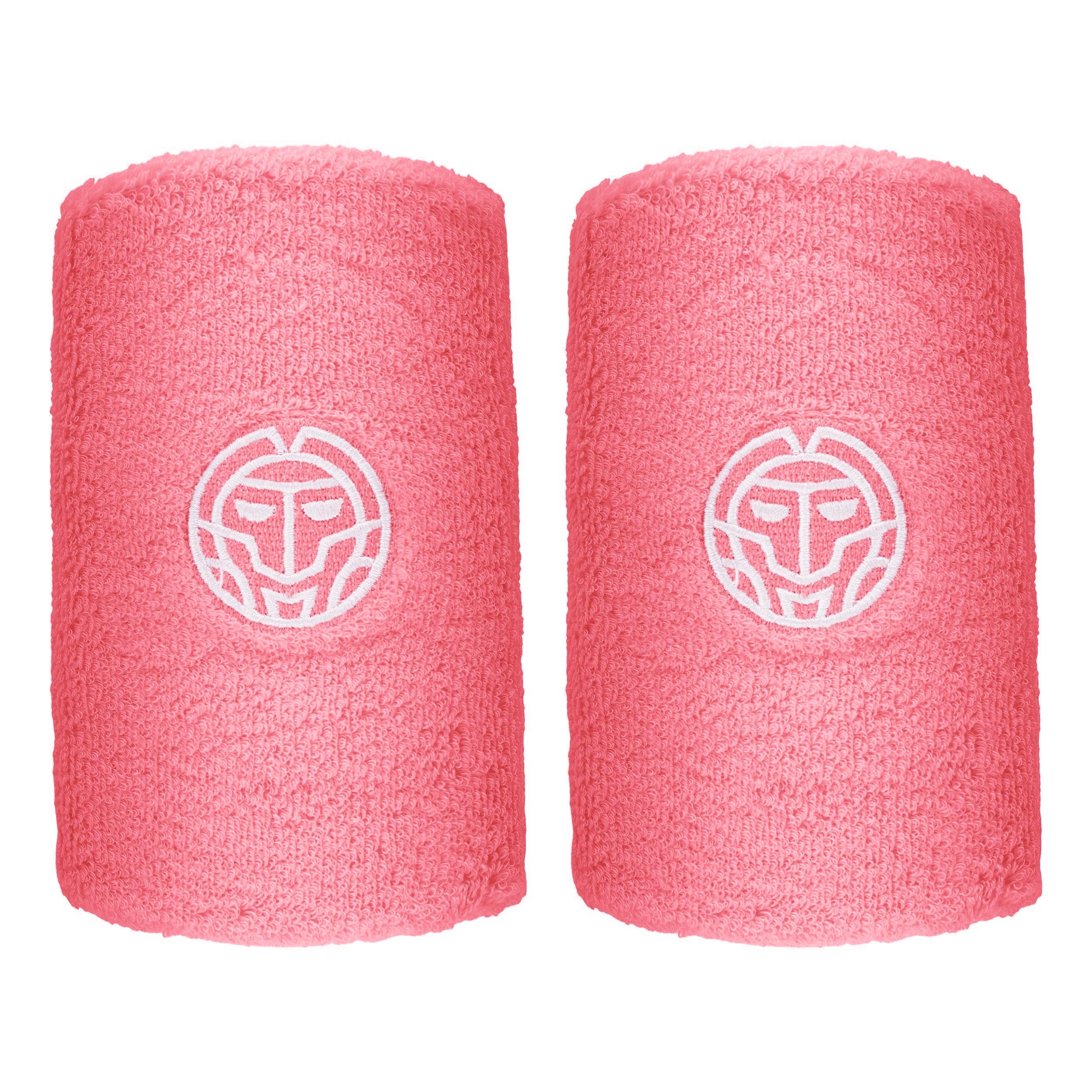 BIDI BADU Freeze Out Polsino anti sudore Confezione da 2 lungo - rosa, bianco
