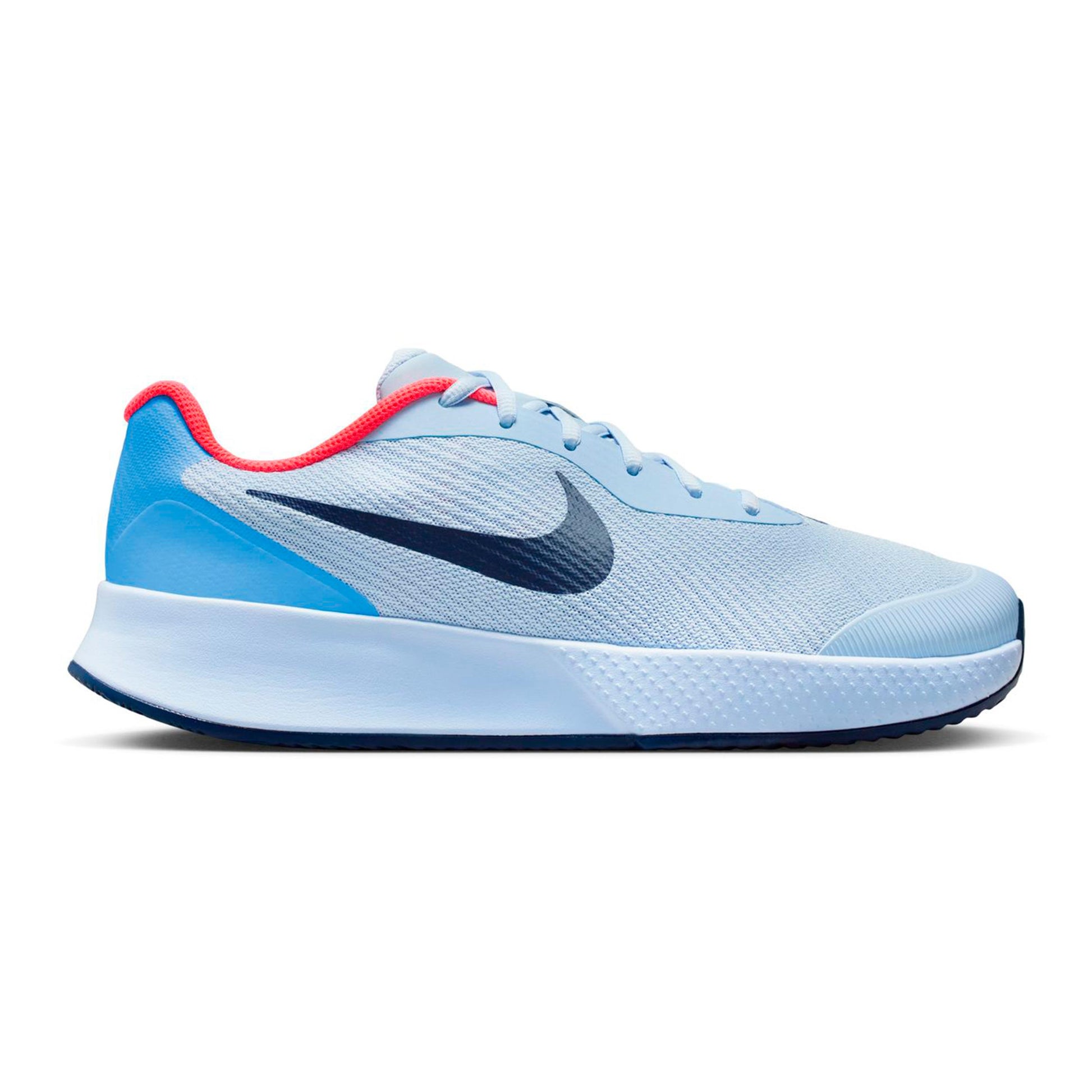 Nike Vapor Lite 3 Scarpa per terra rossa Uomini-blu chiaro, corallo