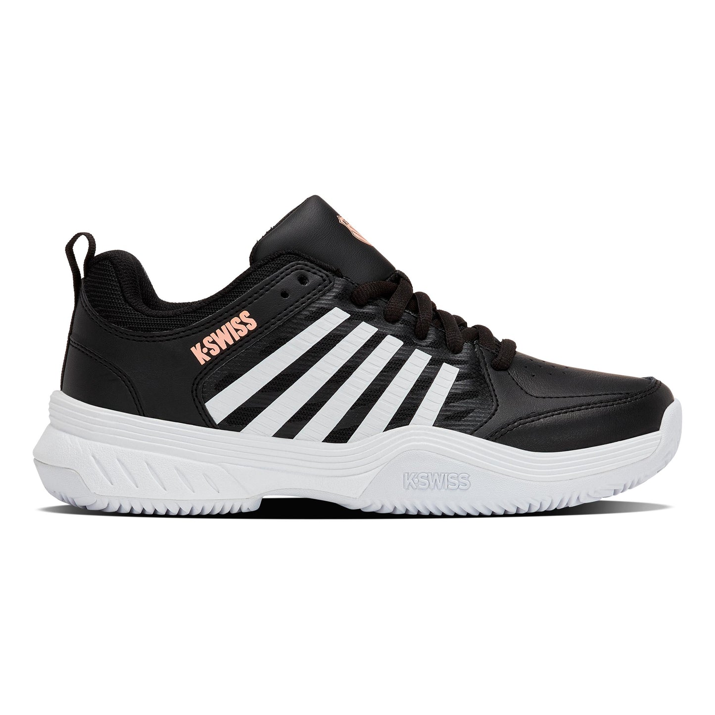 K-Swiss Court Express 2 Scarpa per terra rossa Donna - nero, bianco