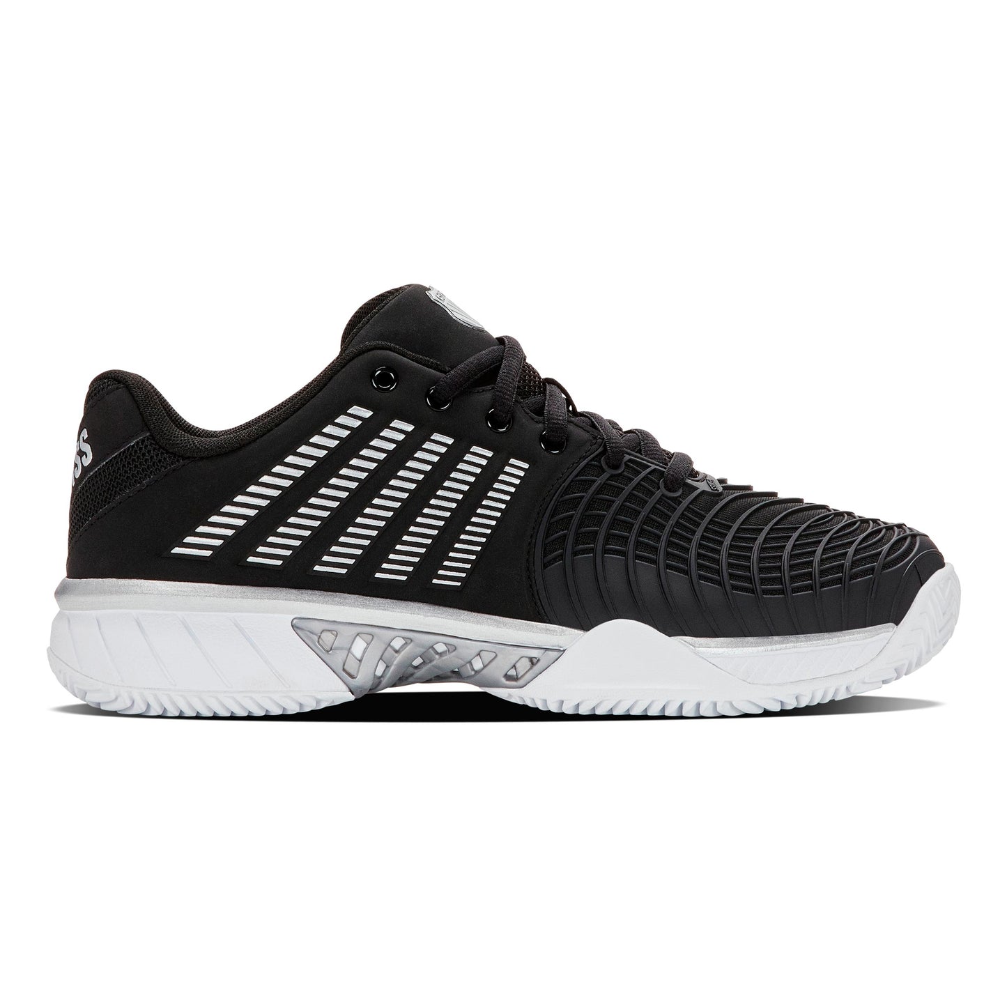 K-Swiss Express Light 3 Scarpa per terra rossa Donna - nero, argento