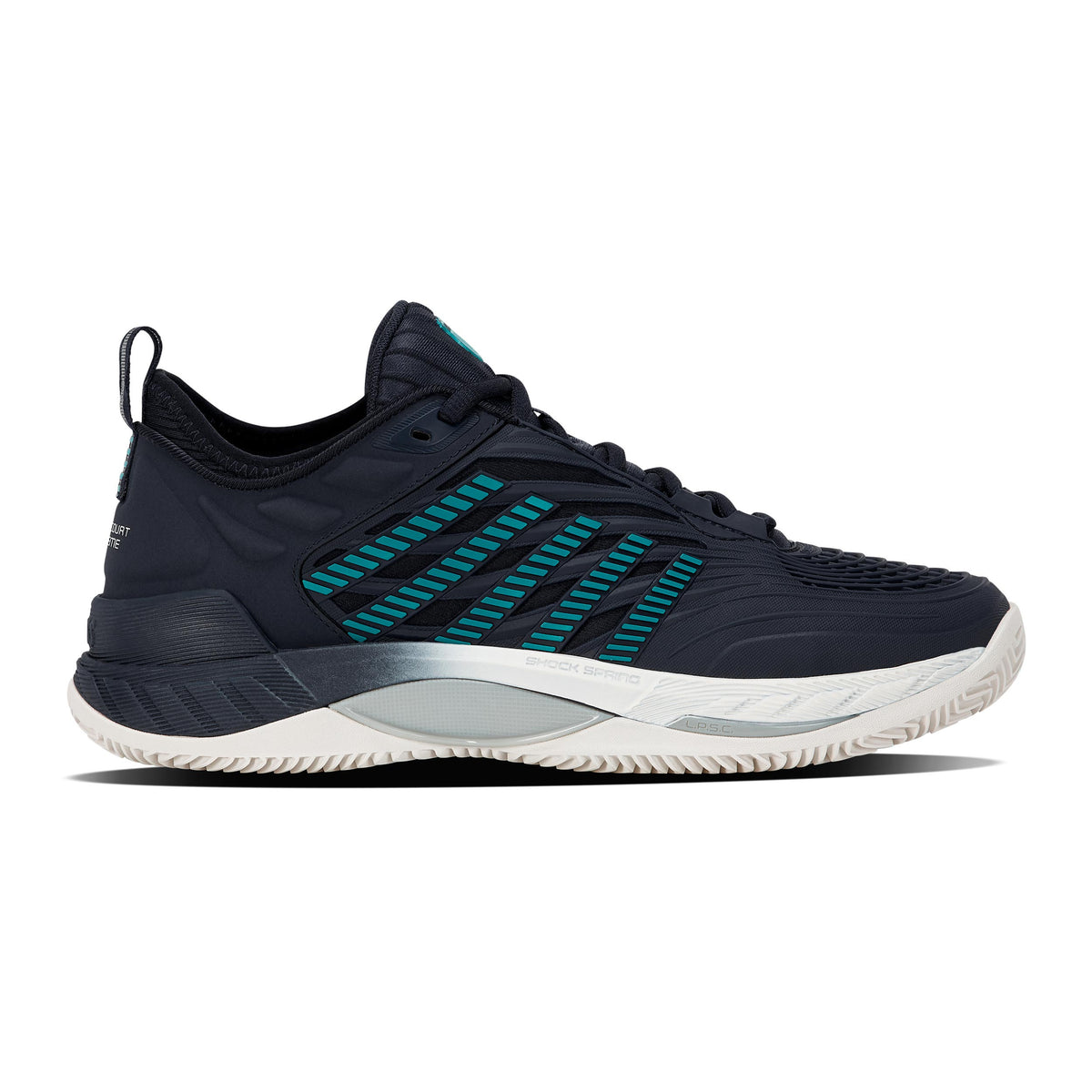 K-Swiss Hypercourt Supreme 2 Scarpa per terra rossa Uomini - nero, turchese