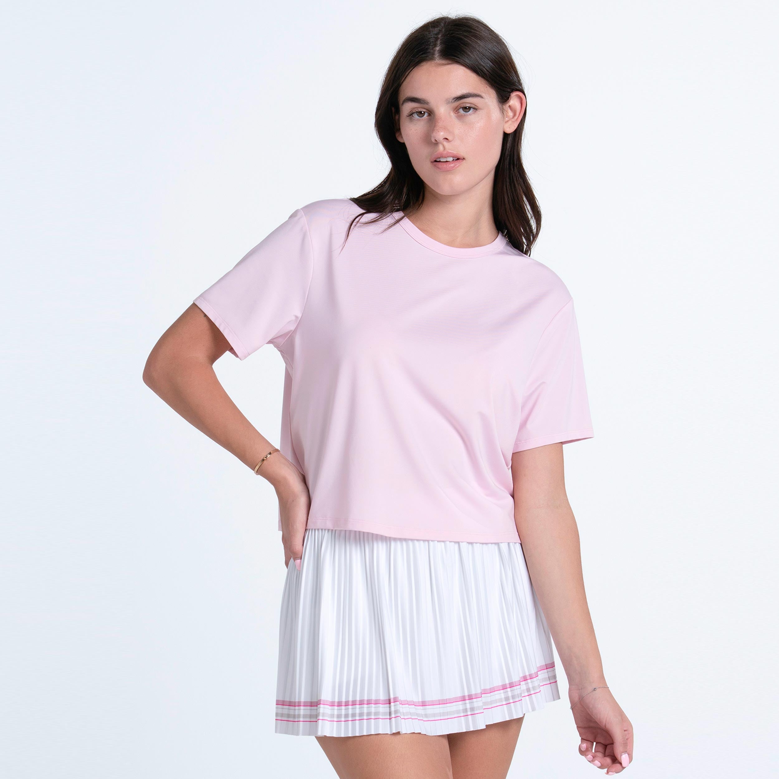 Lucky in Love Power Box Maglietta Donna - rosa, bianco