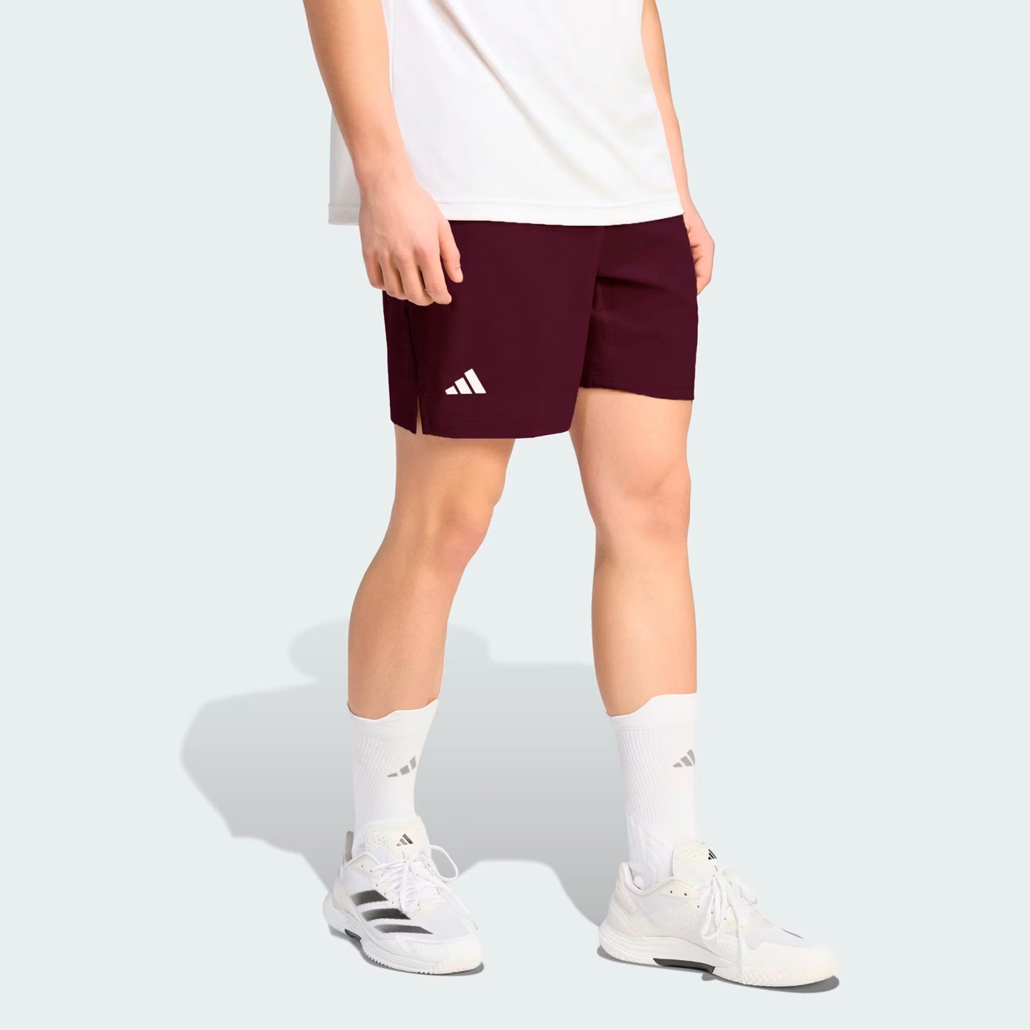 adidas 7Inch Ergo Pantaloncini Uomini - vino rosso