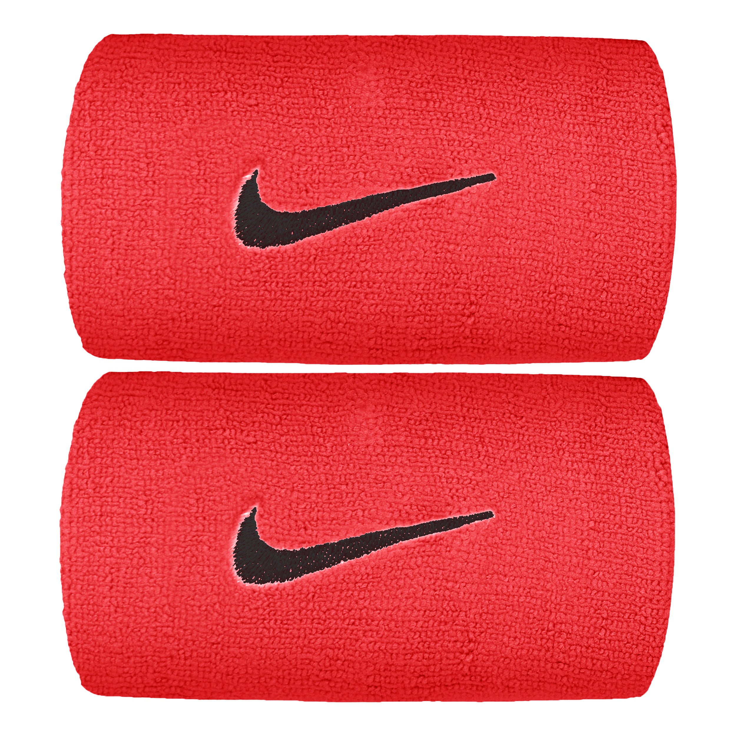 Nike Premier DW Polsino anti sudore Confezione da 2 lungo - rosso chiaro, nero