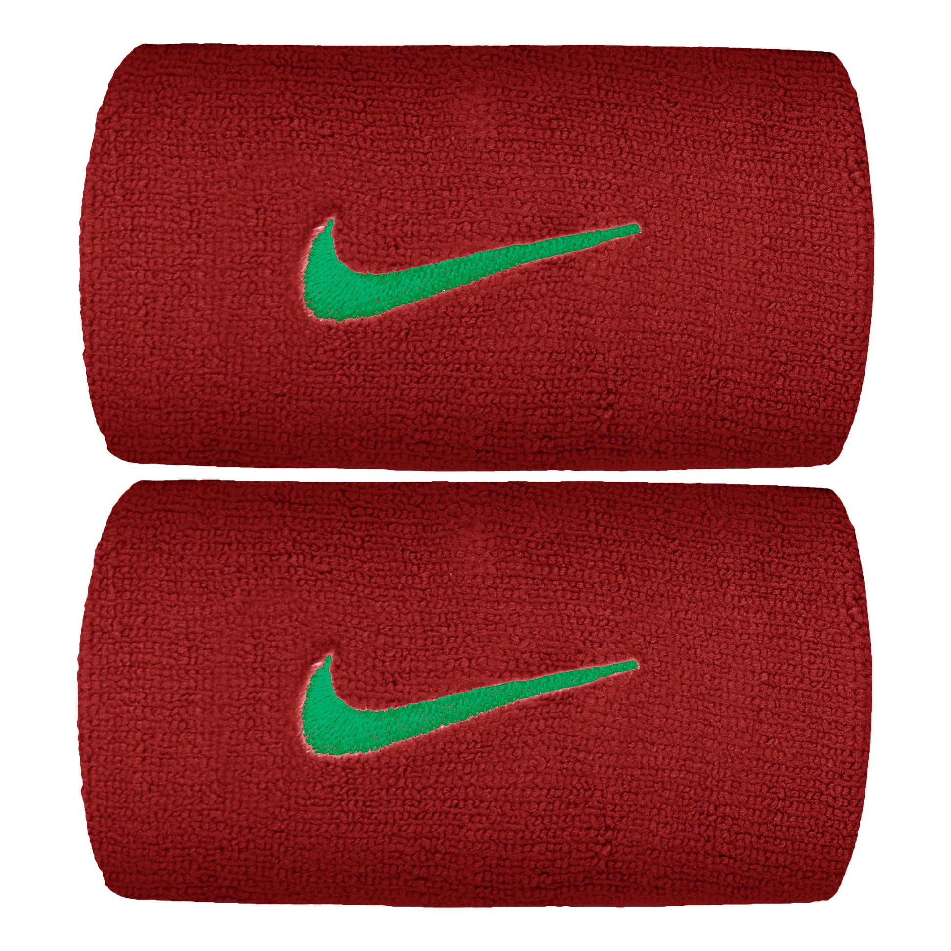 Nike Premier DW Polsino anti sudore Confezione da 2 lungo - rosso scuro, menta