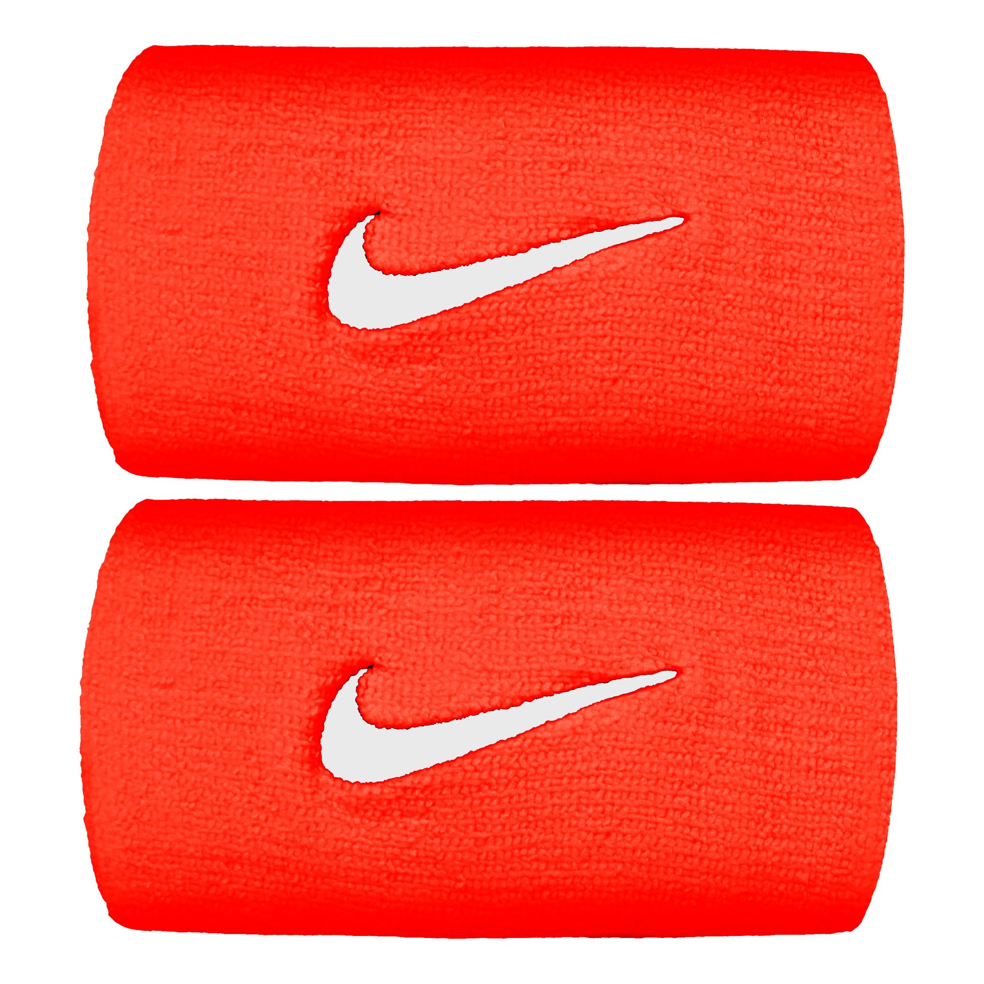 Nike Premier DW Polsino anti sudore Confezione da 2 lungo - rosso chiaro, bianco