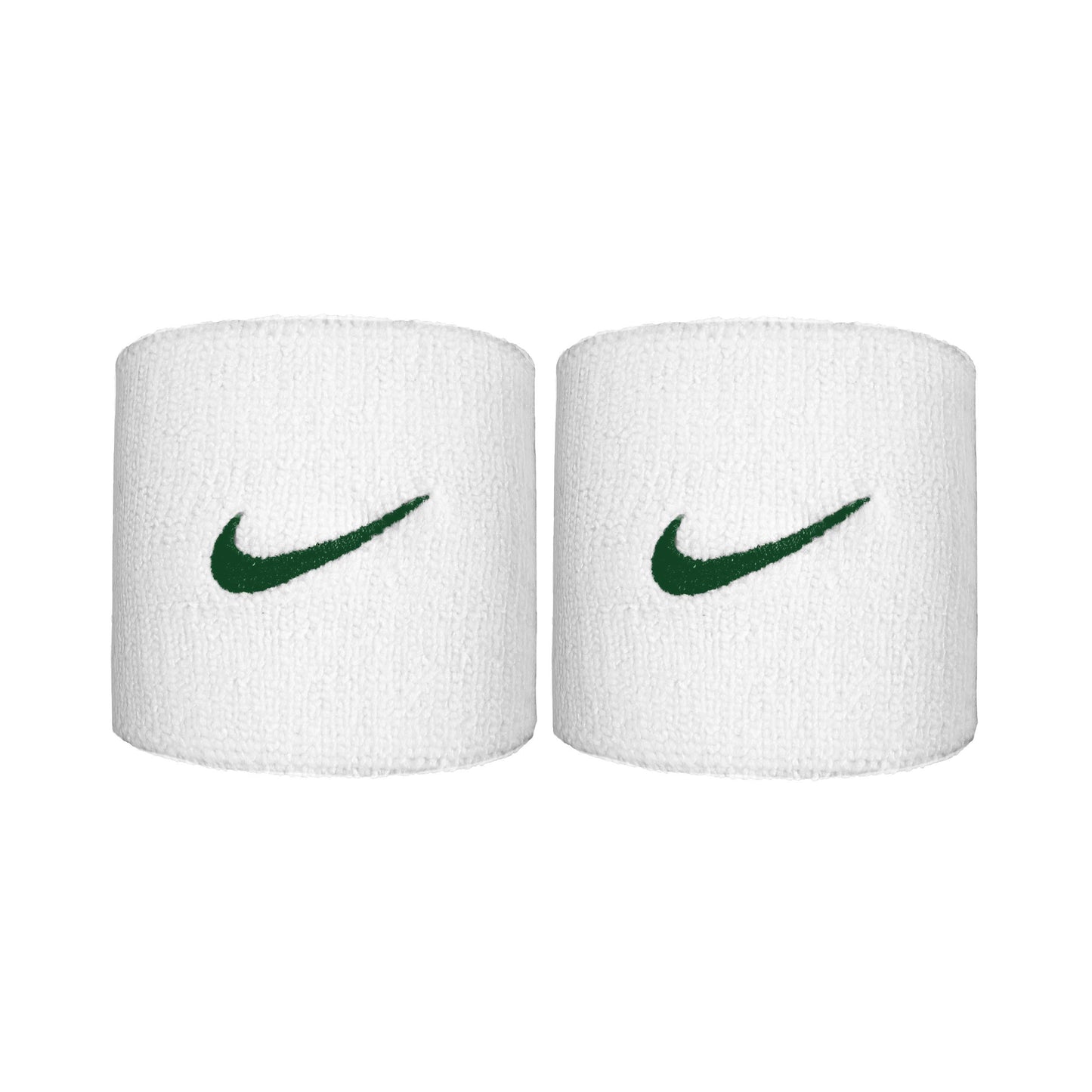 Nike Premier Polsino anti sudore Confezione da 2 corto - bianco, verde scuro