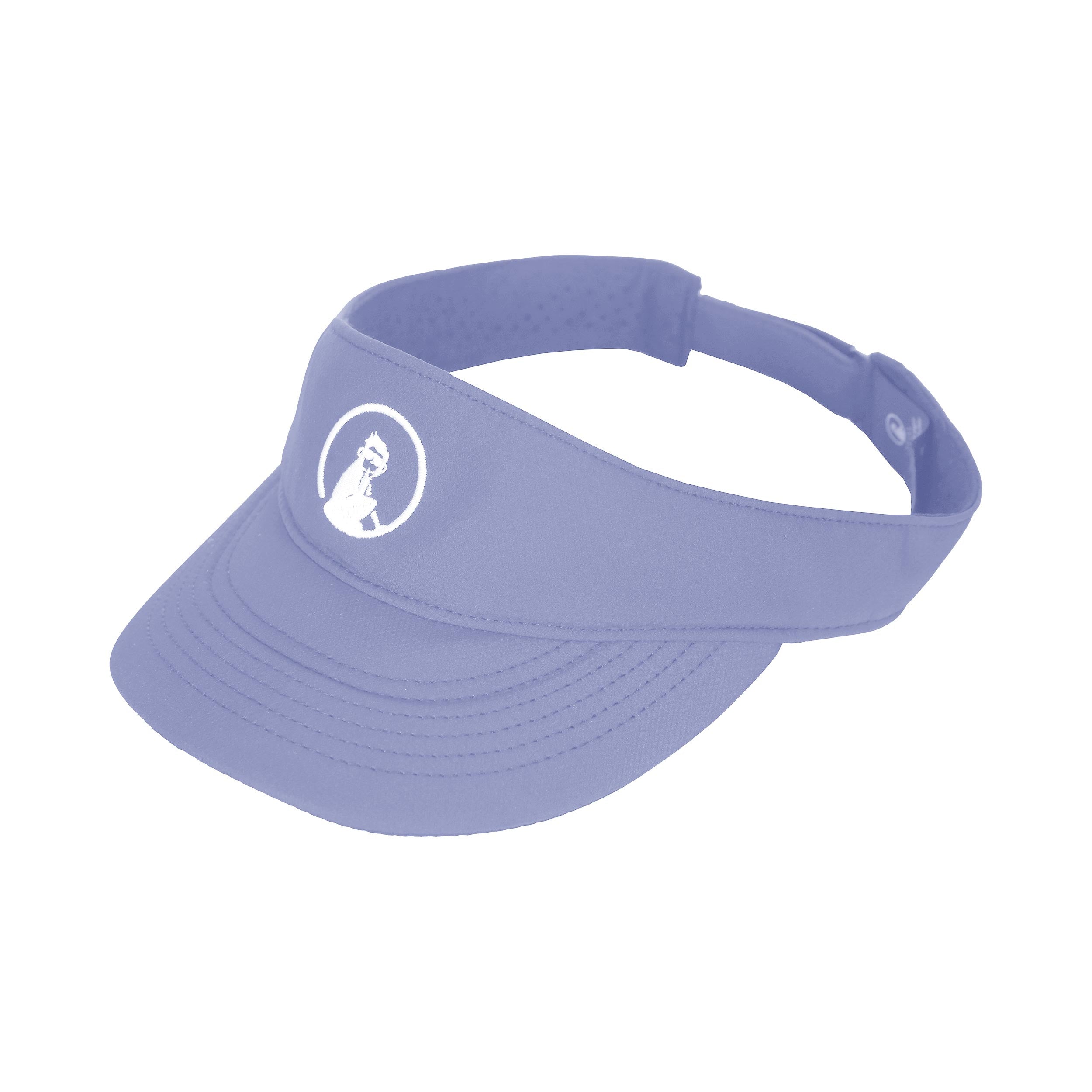 Quiet Please Glow Court Performance Visiera Donna - blu