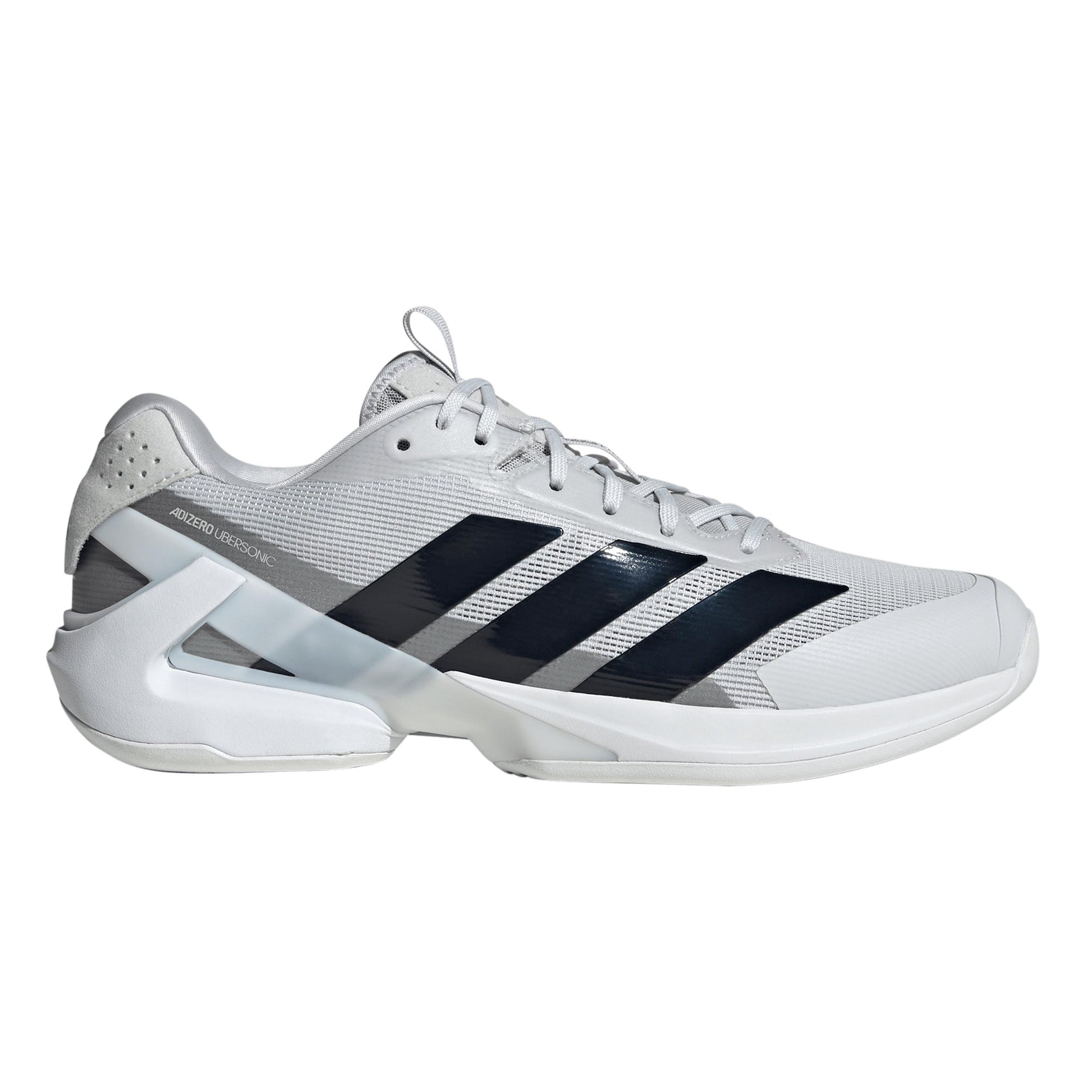 adidas adizero Ubersonic 5  Scarpa per tutte le superfici Uomini - grigio chiaro, blu notte