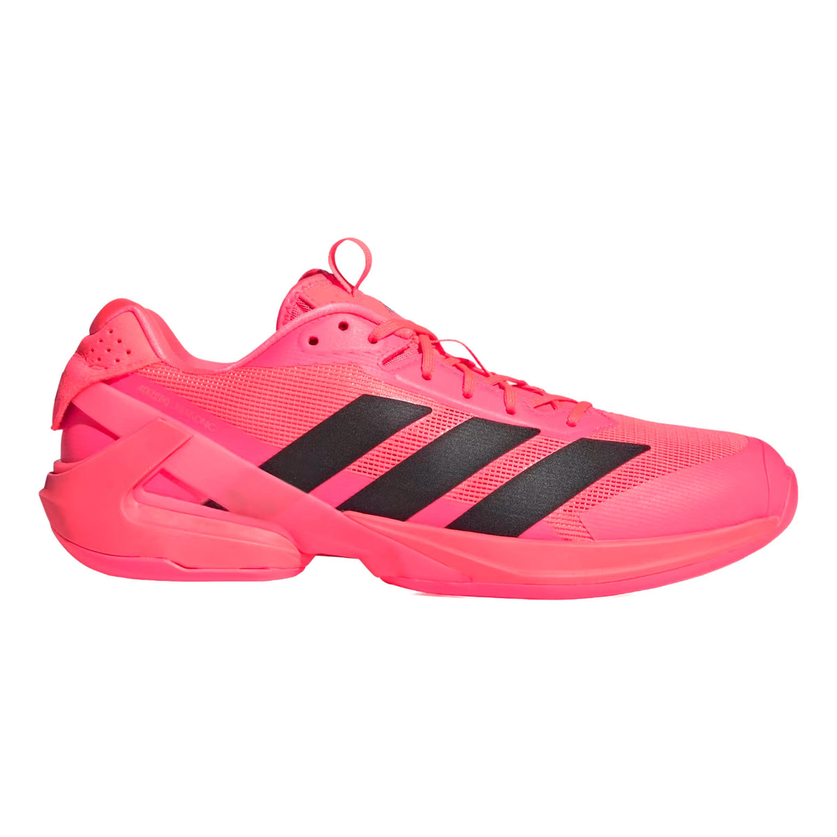 adidas adizero Ubersonic 5  Scarpa per tutte le superfici Uomini - rosso neon, nero