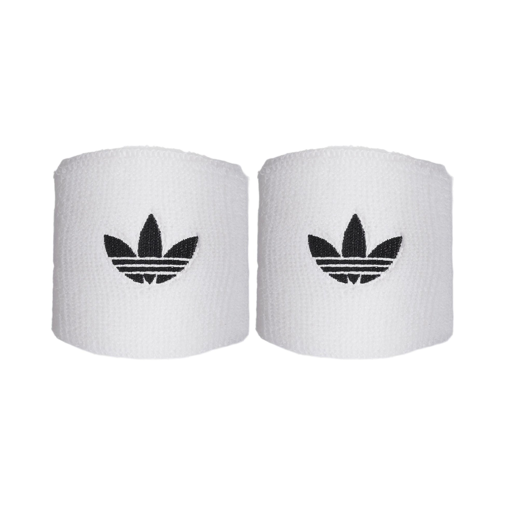 adidas Polsino anti sudore corto - bianco, nero