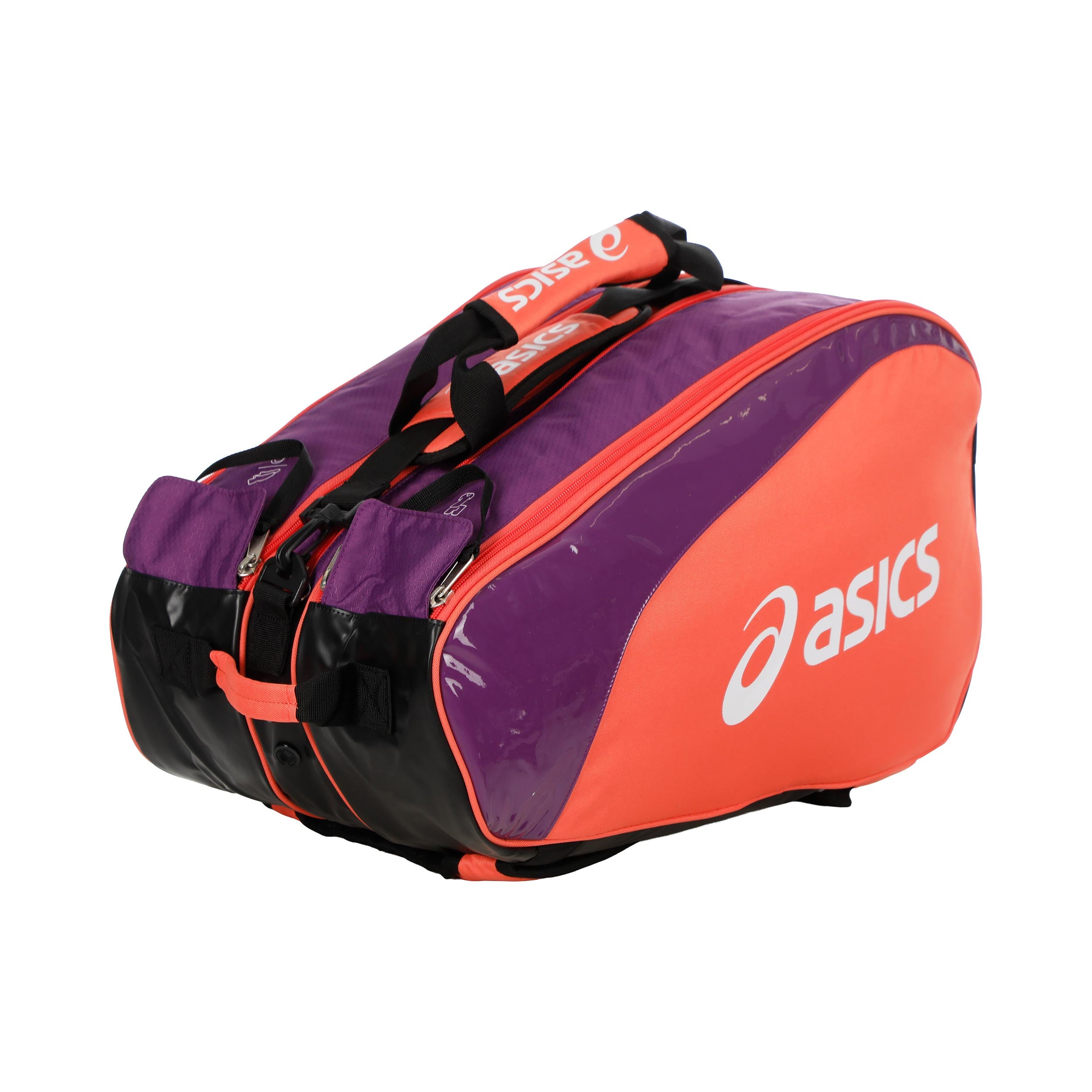 ASICS Medium Sports Performance Borsa per racchetta da padel - arancione, lilla