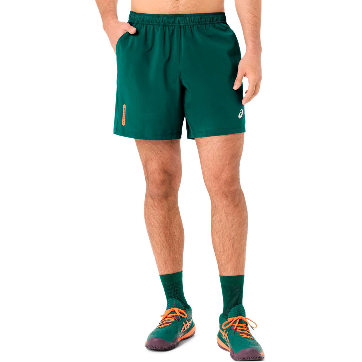 ASICS Court 7in Pantaloncini Uomini - verde scuro