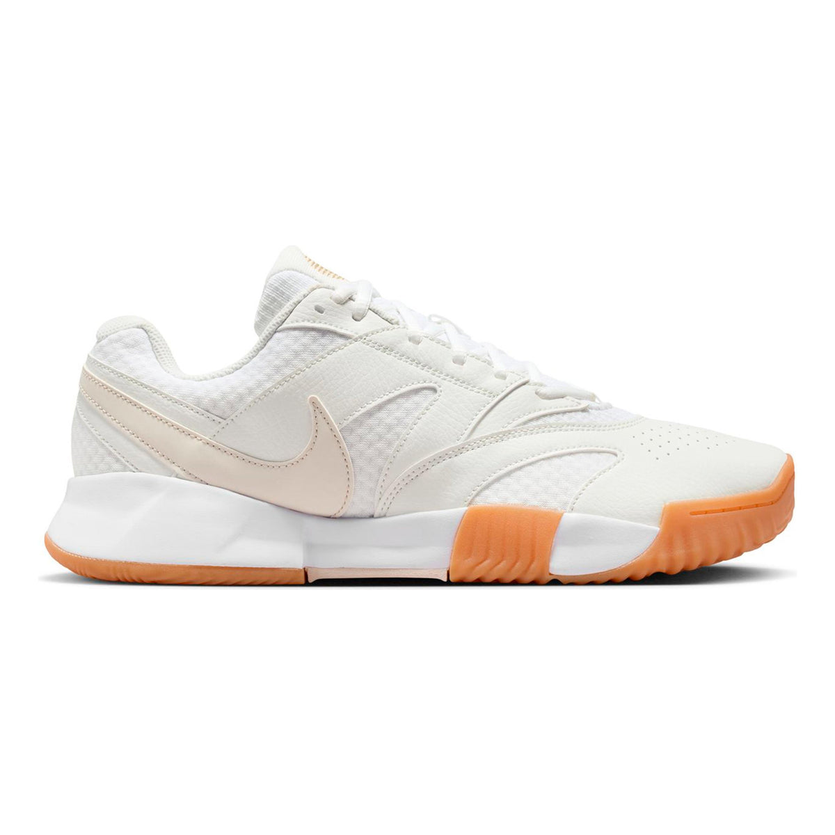 Nike Court Lite 4 Scarpa per terra rossa Uomini - bianco, crema