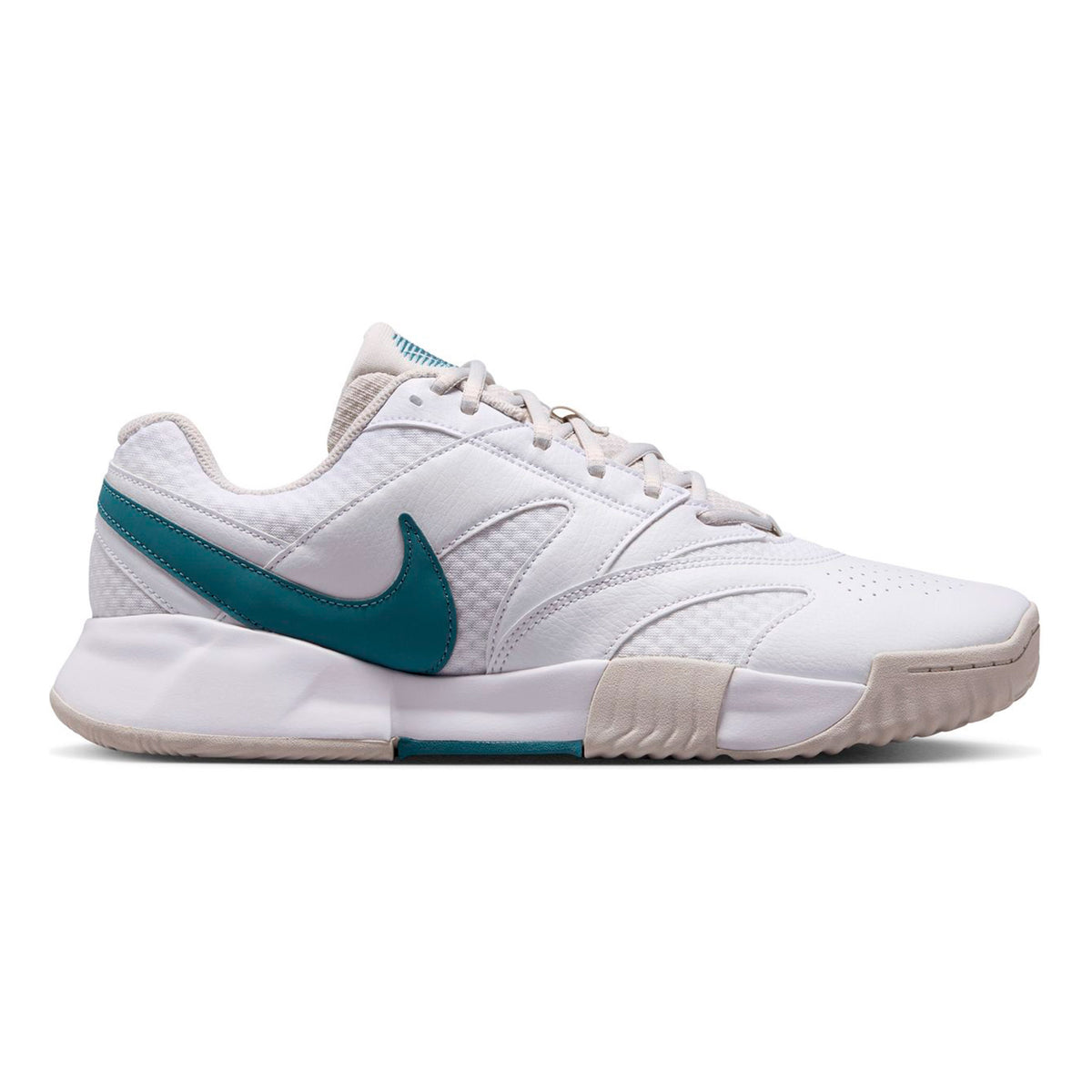 Nike Court Lite 4 Scarpa per terra rossa Uomini - bianco, color petrolio