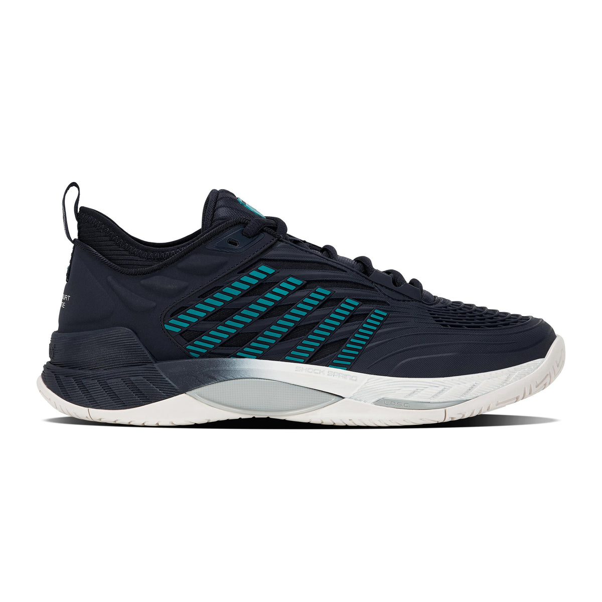 K-Swiss Hypercourt Supreme 2 Scarpa per tutte le superfici Uomini - nero, turchese