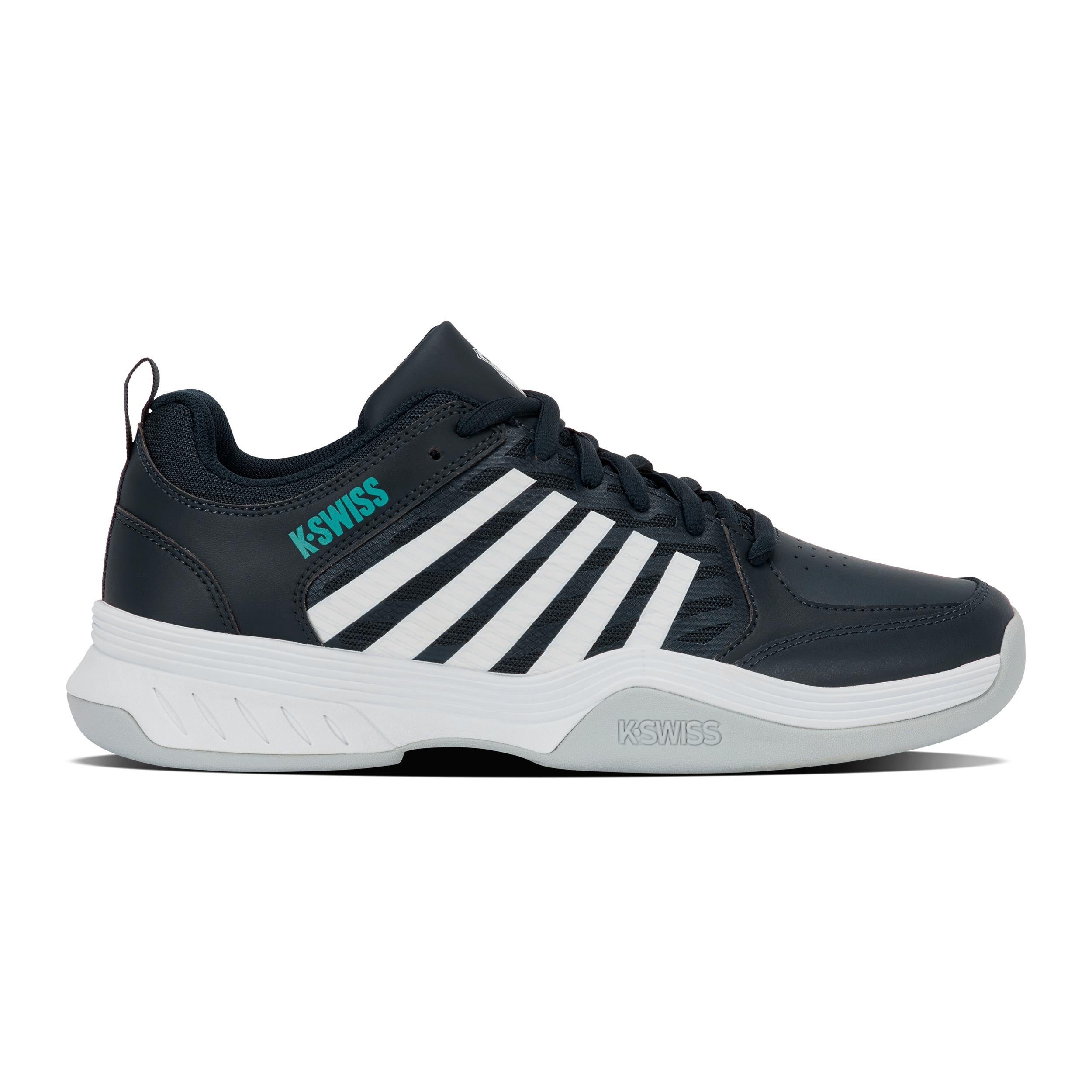 K-Swiss Court Express 2 Scarpa per tappeto Uomini - nero, bianco