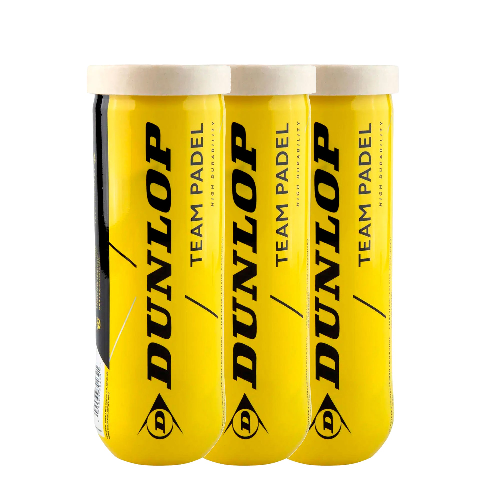 Dunlop Team Padel 3 tubi da 3