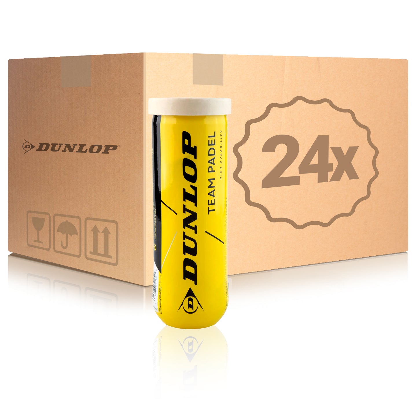 Dunlop 24 tubi da 3 Team Padel