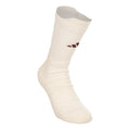 Crew Calzini da tennis Unisex - crema, vino rosso