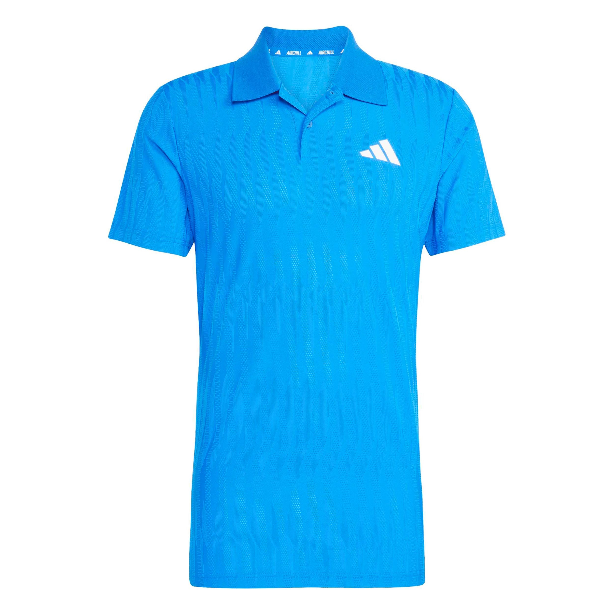 adidas Freelift Polo Uomini - blu, bianco