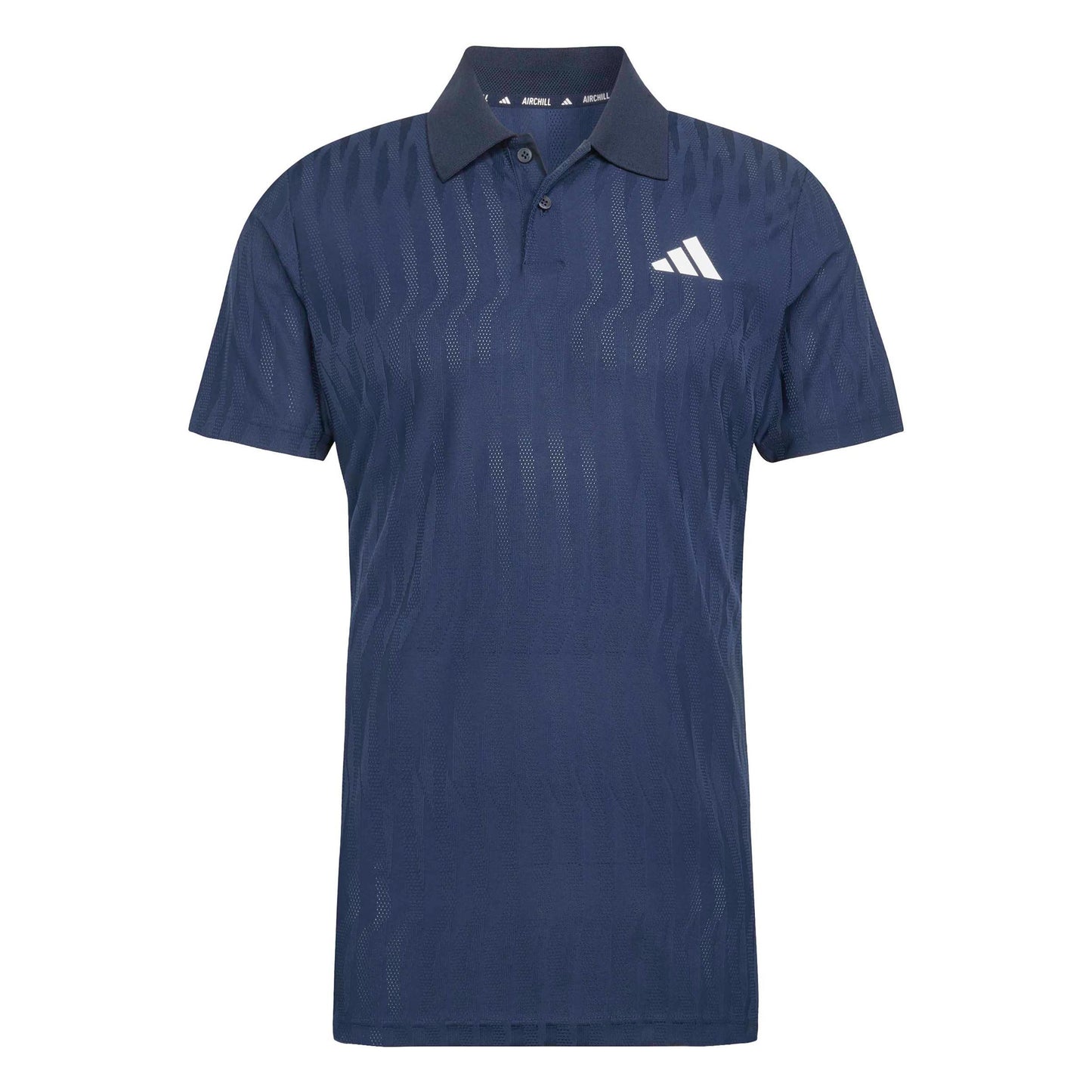 adidas Freelift Polo Uomini - blu scuro, bianco