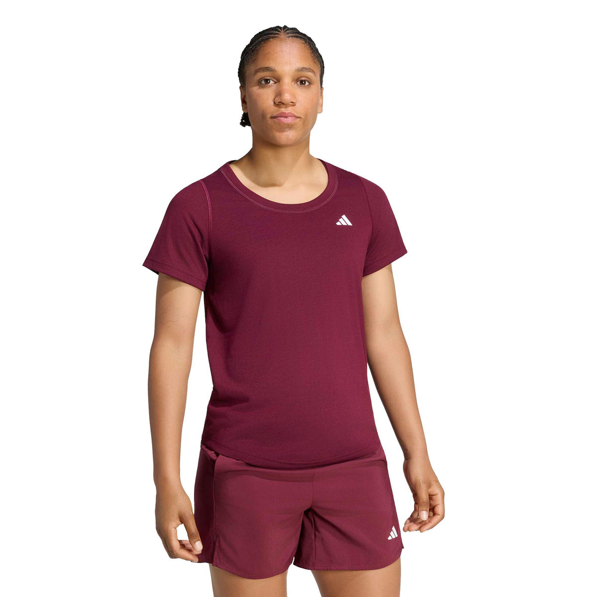 adidas We Min SCP Maglietta Donna - vino rosso