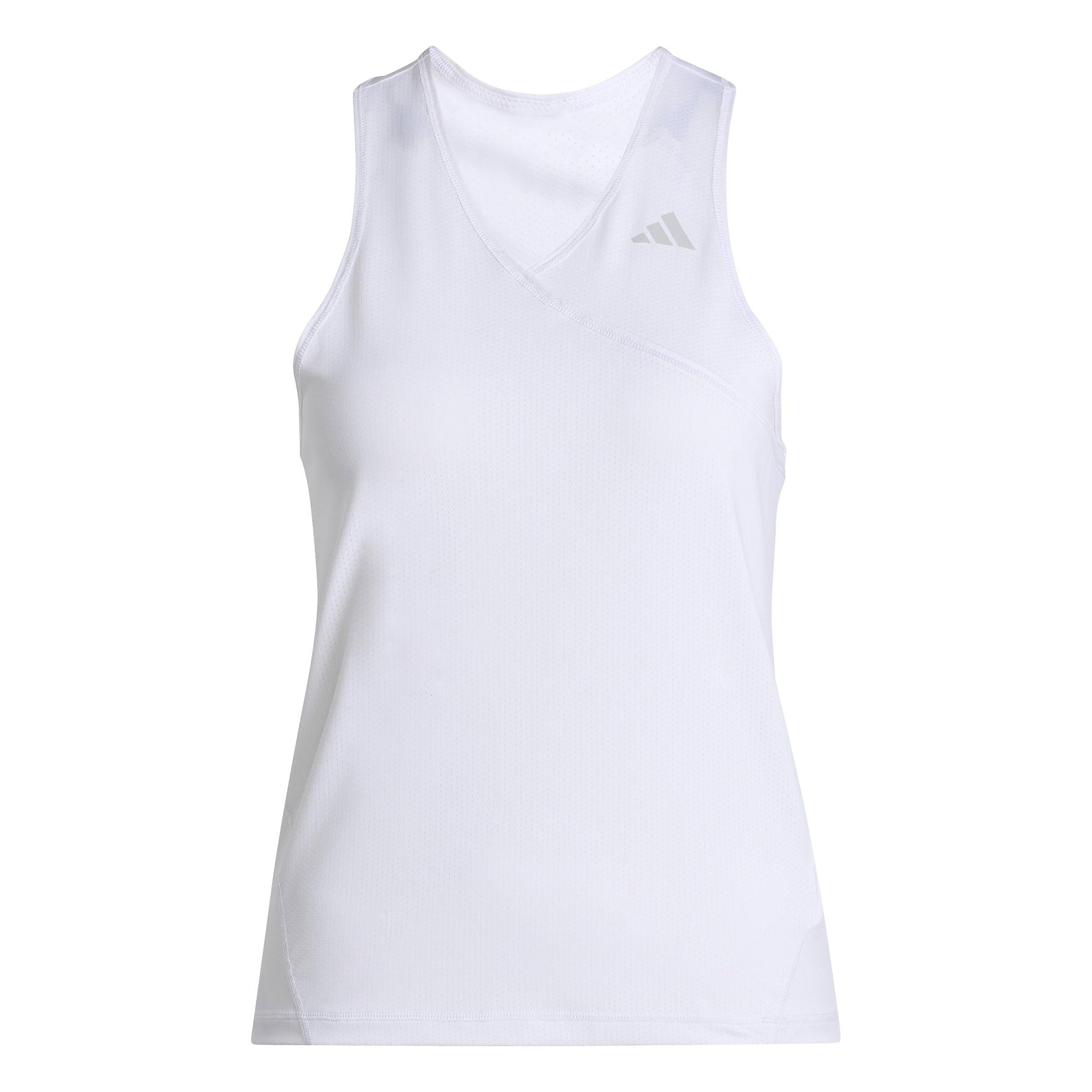 adidas Club V-Neck Canottiera Donna - bianco